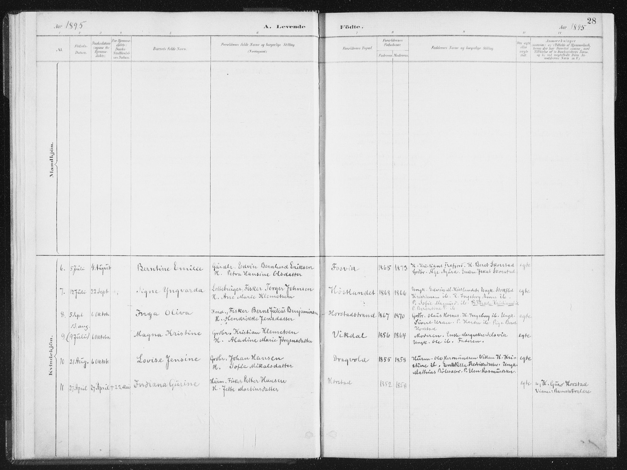 Ministerialprotokoller, klokkerbøker og fødselsregistre - Nord-Trøndelag, SAT/A-1458/771/L0597: Parish register (official) no. 771A04, 1885-1910, p. 28