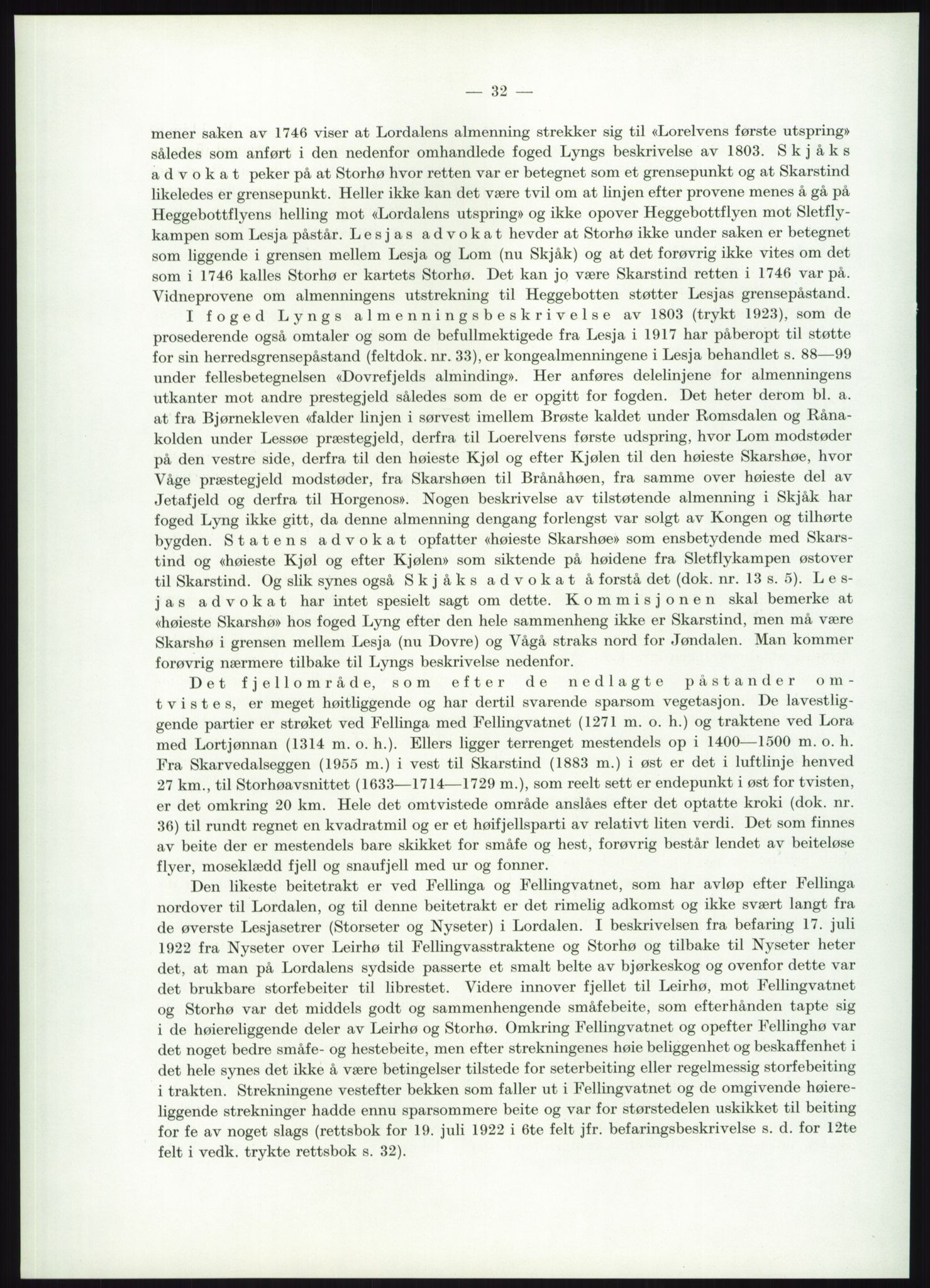 Høyfjellskommisjonen, AV/RA-S-1546/X/Xa/L0001: Nr. 1-33, 1909-1953, p. 5579