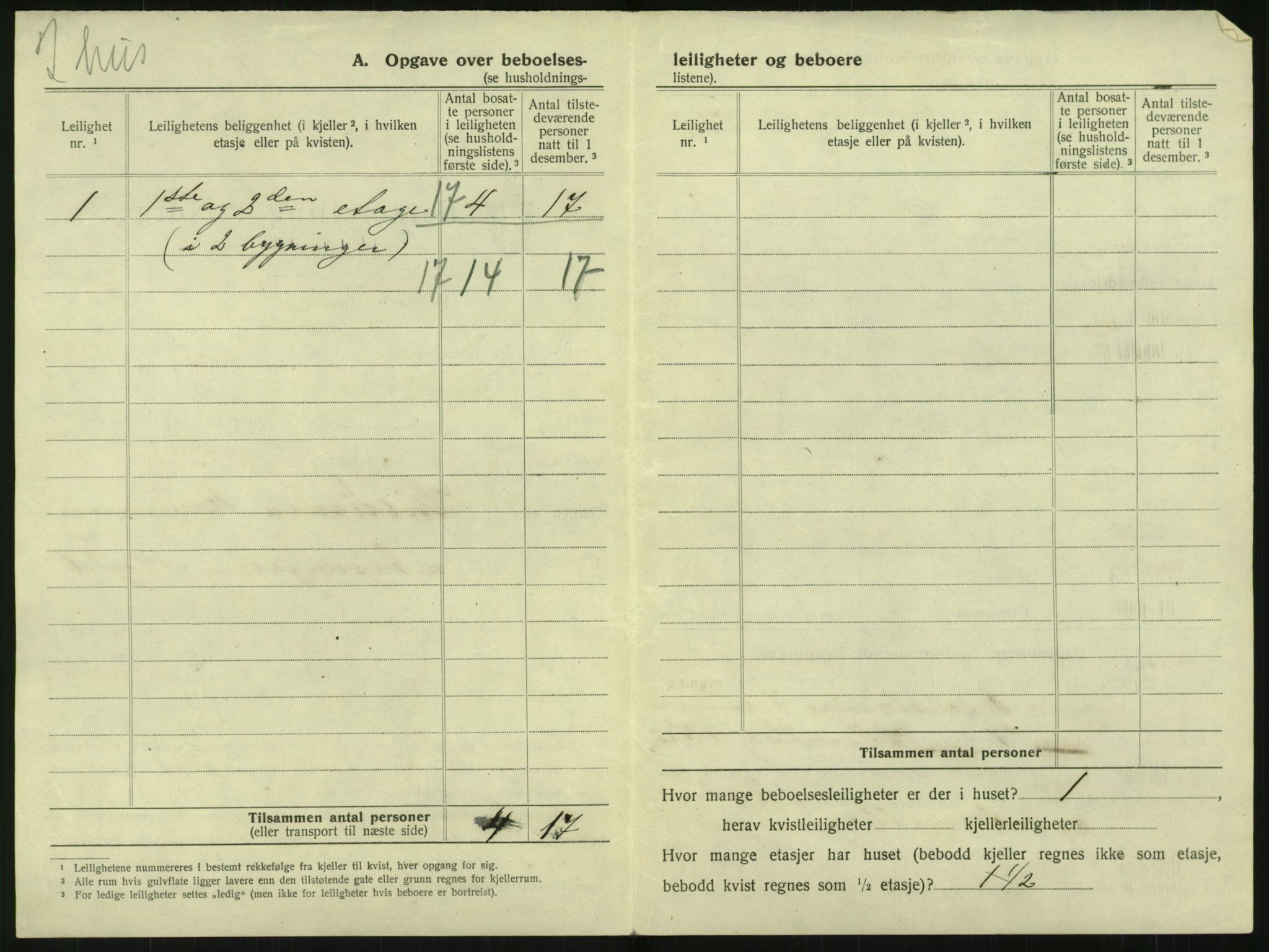 SAO, 1920 census for Kristiania, 1920, p. 133964