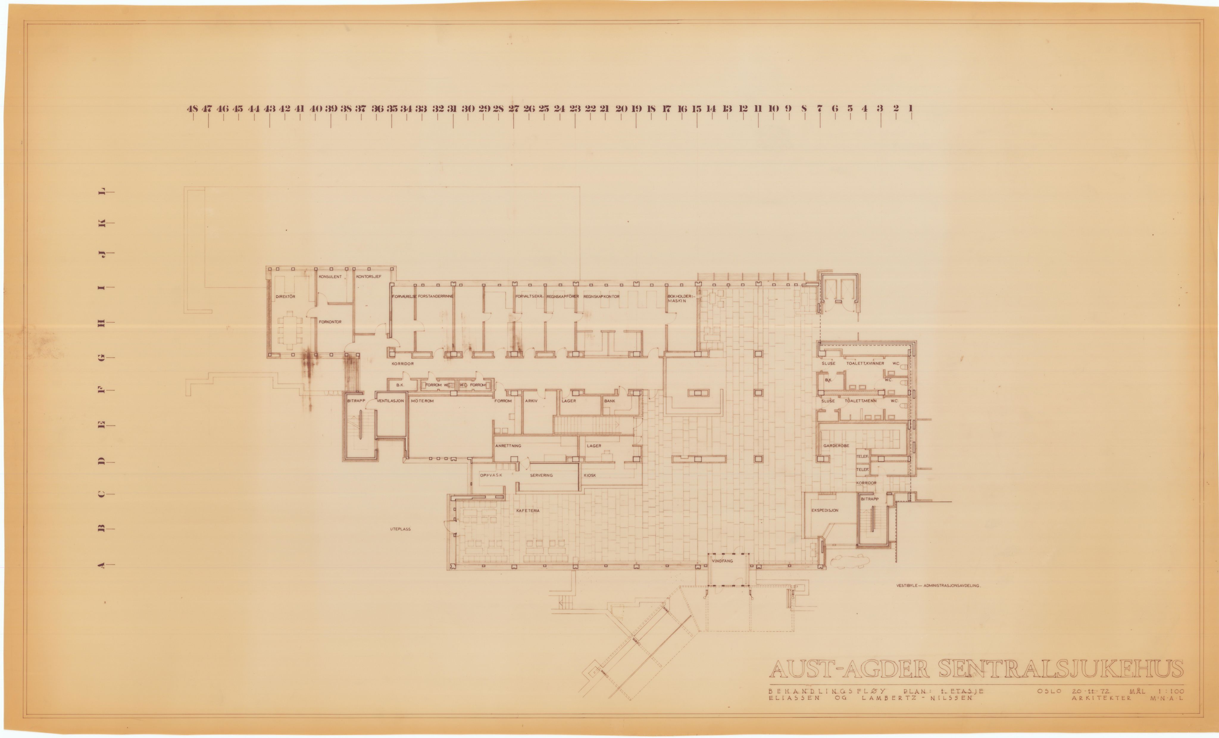 Eliassen og Lambertz-Nilssen Arkitekter, AAKS/PA-2983/T/T02/L0008: Tegningskogger 0834, 1967-1972, p. 4