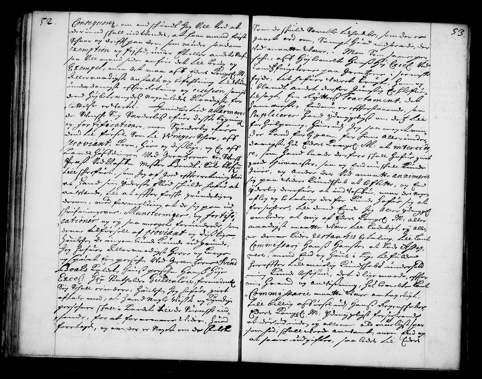 Stattholderembetet 1572-1771, AV/RA-EA-2870/Bc/L0003: Visestattholder Just Høeghs kopibok, 1682-1683, p. 52-53