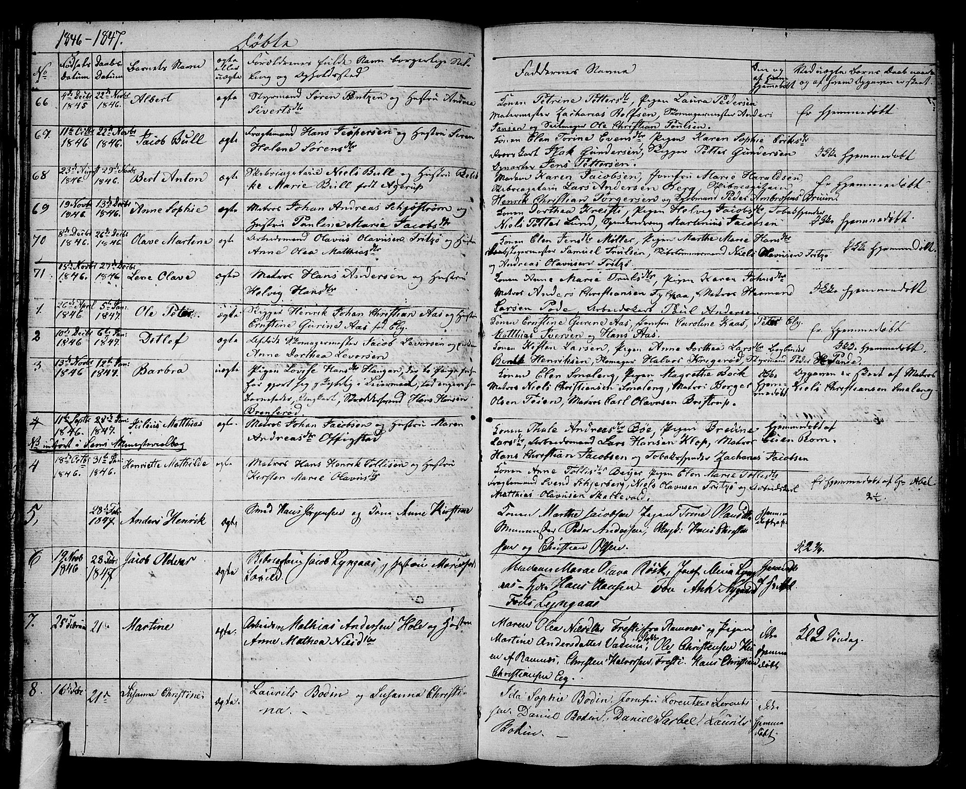 Tønsberg kirkebøker, AV/SAKO-A-330/G/Ga/L0002: Parish register (copy) no. 2, 1827-1854