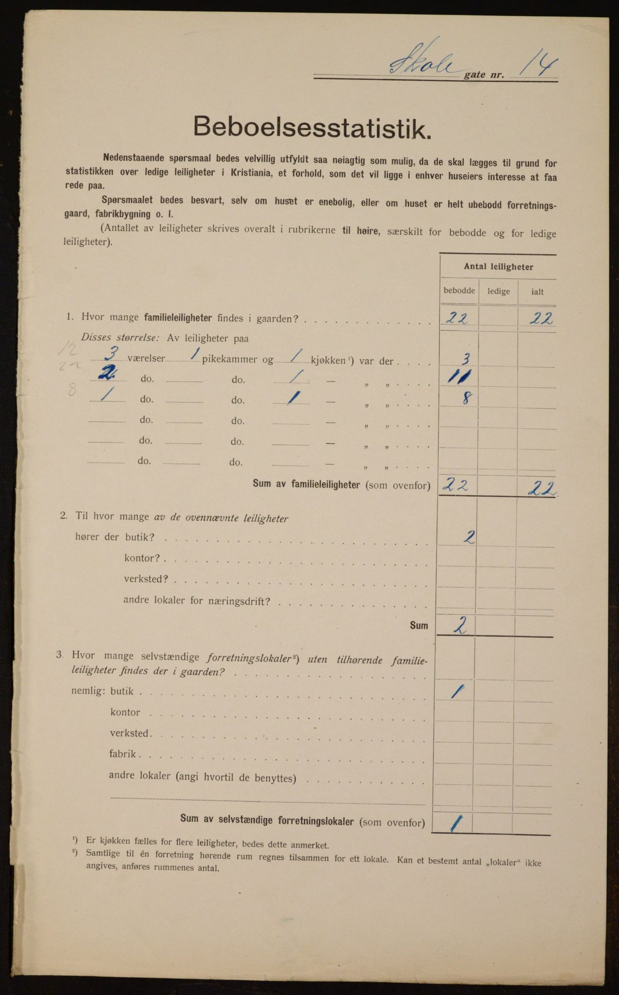 OBA, Municipal Census 1912 for Kristiania, 1912, p. 96658
