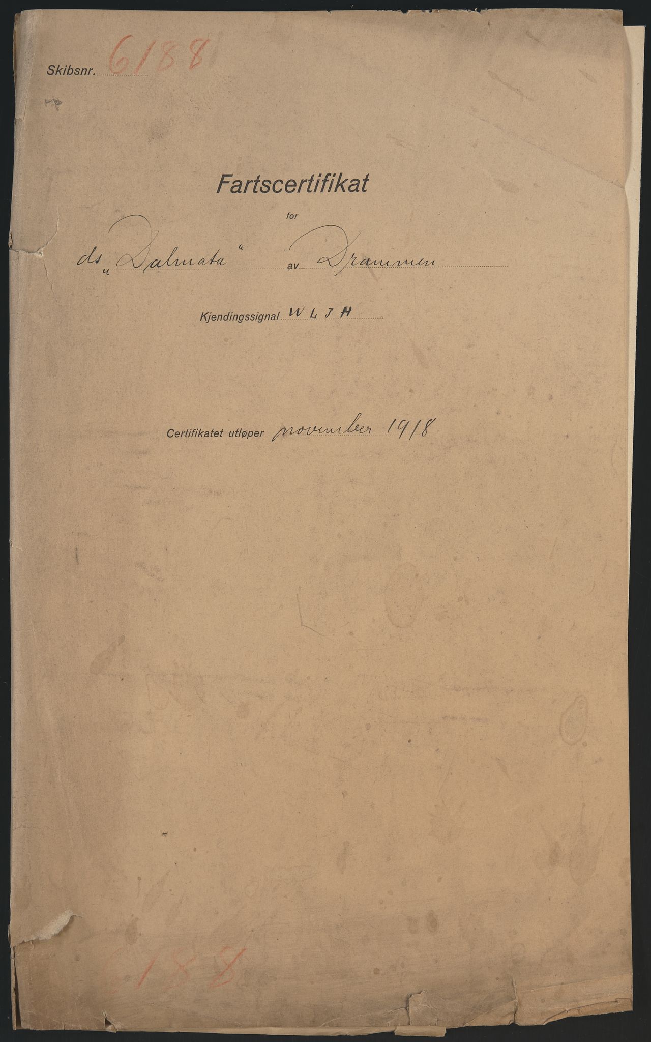 Sjøfartsdirektoratet med forløpere, skipsmapper slettede skip, RA/S-4998/F/Fa/L0229: --, 1863-1928, p. 3