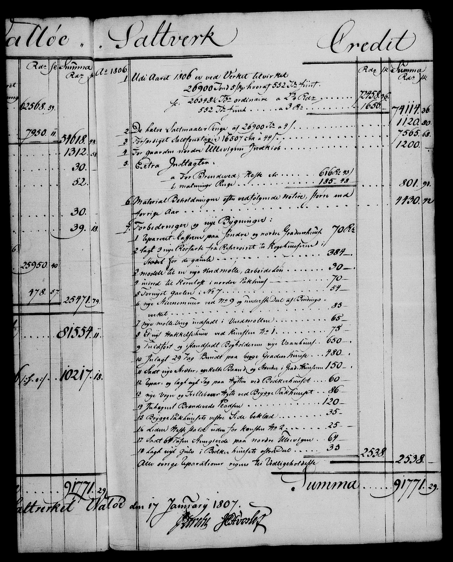 Rentekammeret, Renteskriverkontorene, AV/RA-EA-3115/M/Mf/Mfb/L0008: Relasjons- og resolusjonsprotokoll med register (merket RK 54.14), 1807-1808