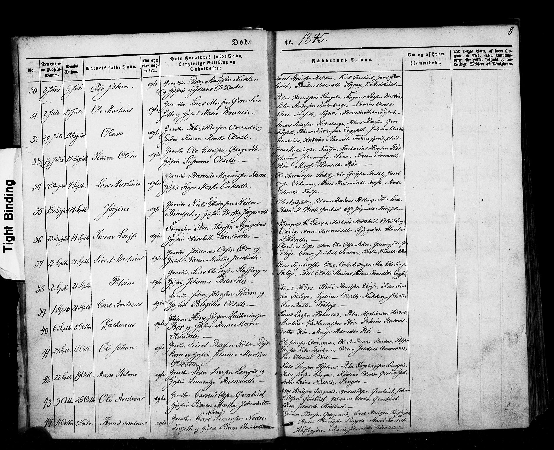 Ministerialprotokoller, klokkerbøker og fødselsregistre - Møre og Romsdal, AV/SAT-A-1454/520/L0275: Parish register (official) no. 520A05, 1844-1881, p. 8