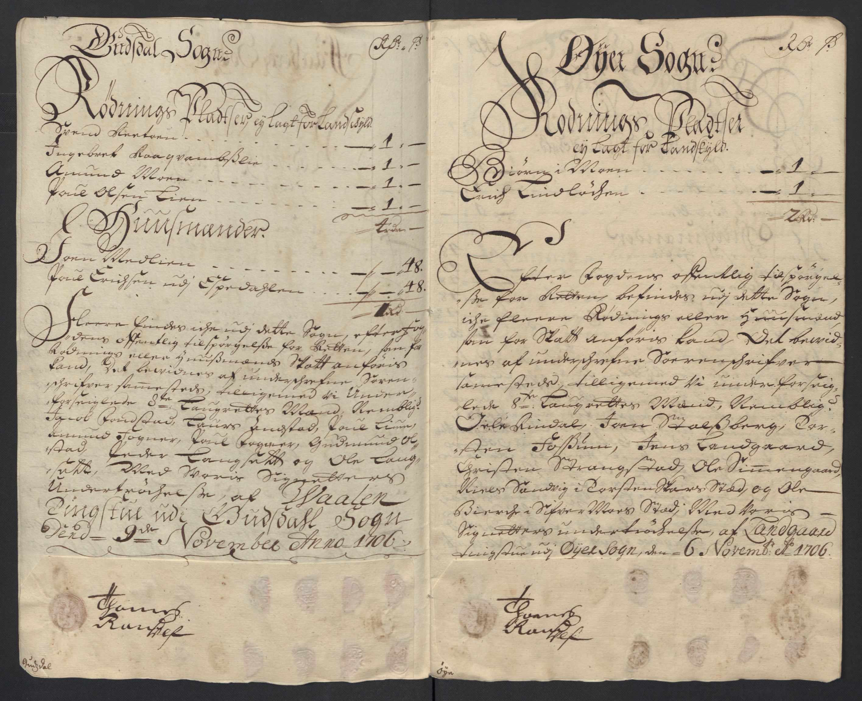 Rentekammeret inntil 1814, Reviderte regnskaper, Fogderegnskap, AV/RA-EA-4092/R17/L1178: Fogderegnskap Gudbrandsdal, 1705-1707, p. 178