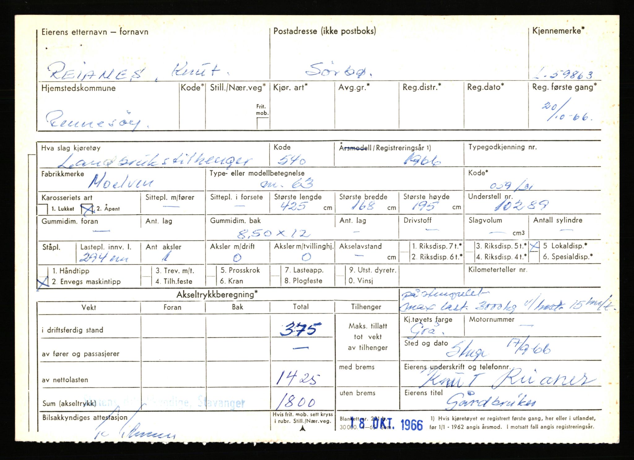 Stavanger trafikkstasjon, AV/SAST-A-101942/0/F/L0058: L-58000 - L-59999, 1930-1971, p. 2355