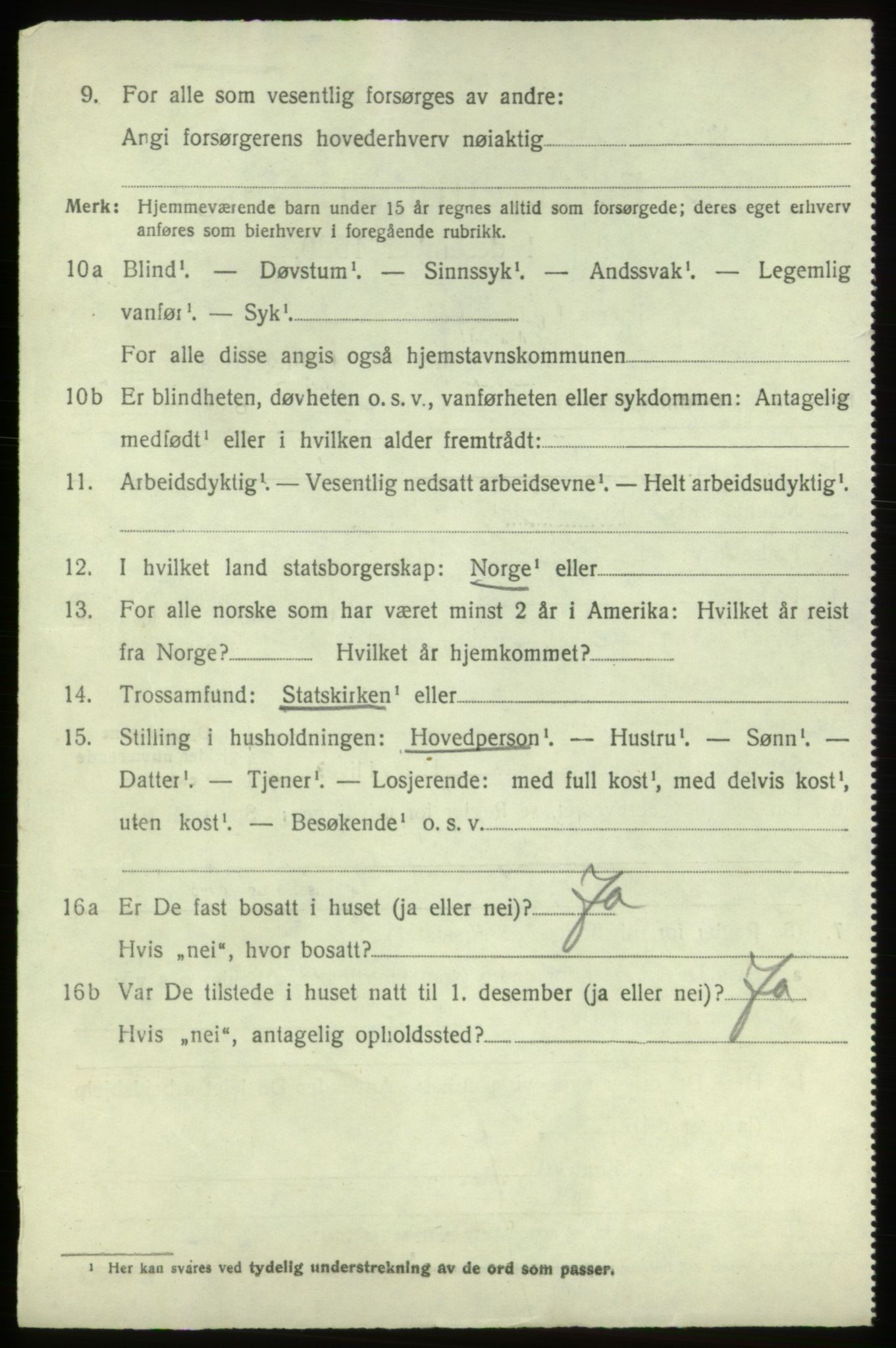 SAB, 1920 census for Stord, 1920, p. 7980