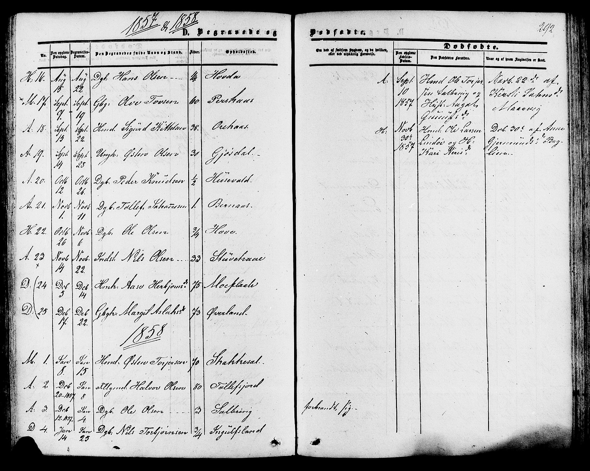 Tinn kirkebøker, SAKO/A-308/F/Fa/L0006: Parish register (official) no. I 6, 1857-1878, p. 292