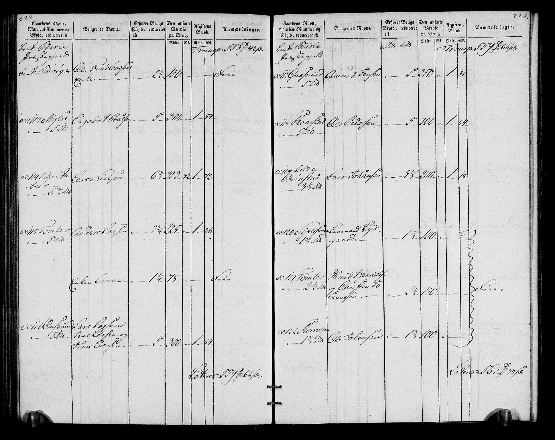 Rentekammeret inntil 1814, Realistisk ordnet avdeling, AV/RA-EA-4070/N/Ne/Nea/L0043: Valdres fogderi. Oppebørselsregister, 1803-1804, p. 118