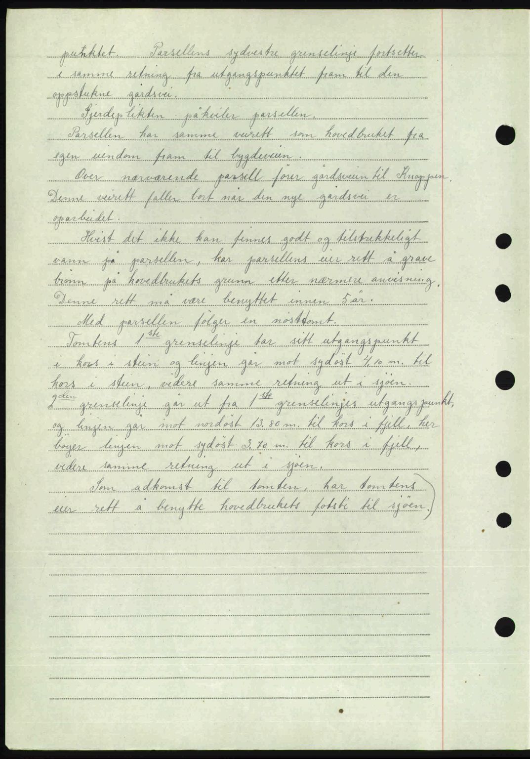 Midhordland sorenskriveri, SAB/A-3001/1/G/Gb/Gbj/L0022: Mortgage book no. A41-43, 1946-1946, Diary no: : 1957/1946