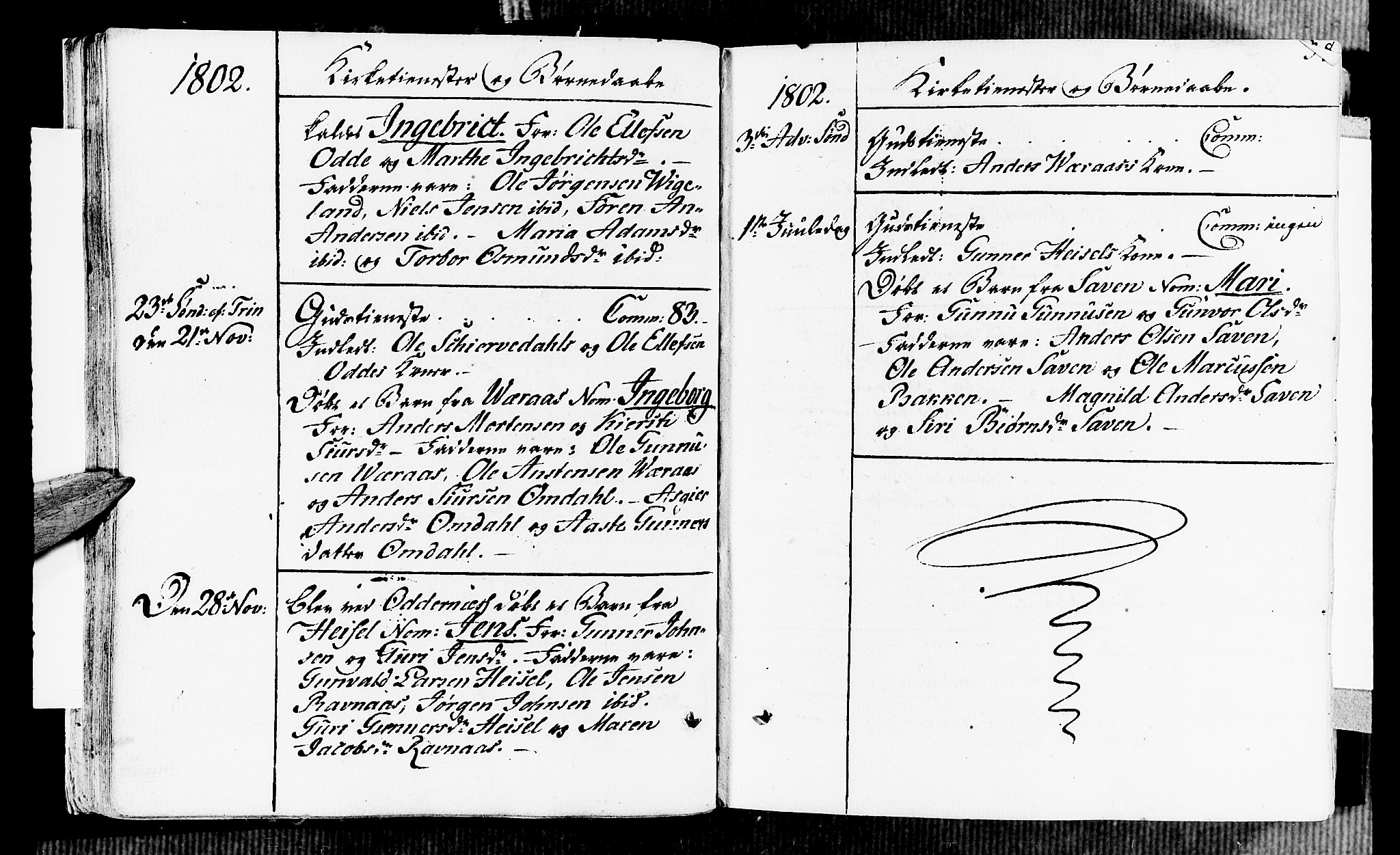 Vennesla sokneprestkontor, SAK/1111-0045/Fa/Fab/L0002: Parish register (official) no. A 2, 1794-1834, p. 37