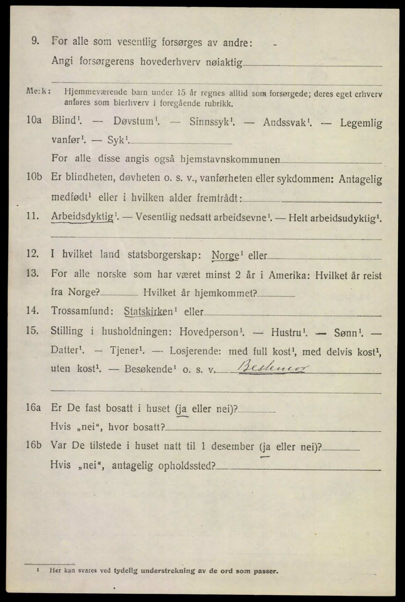 SAKO, 1920 census for Modum, 1920, p. 12922