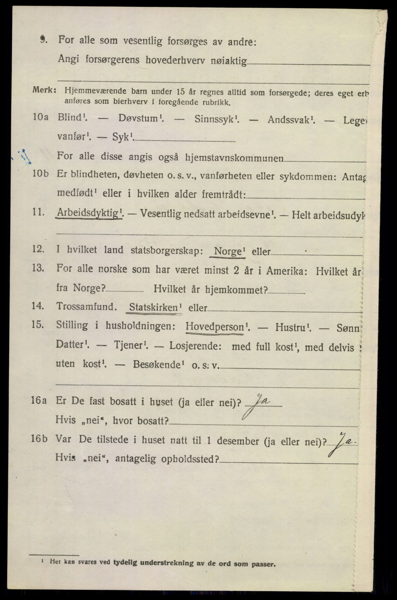 SAKO, 1920 census for Sandeherred, 1920, p. 18081