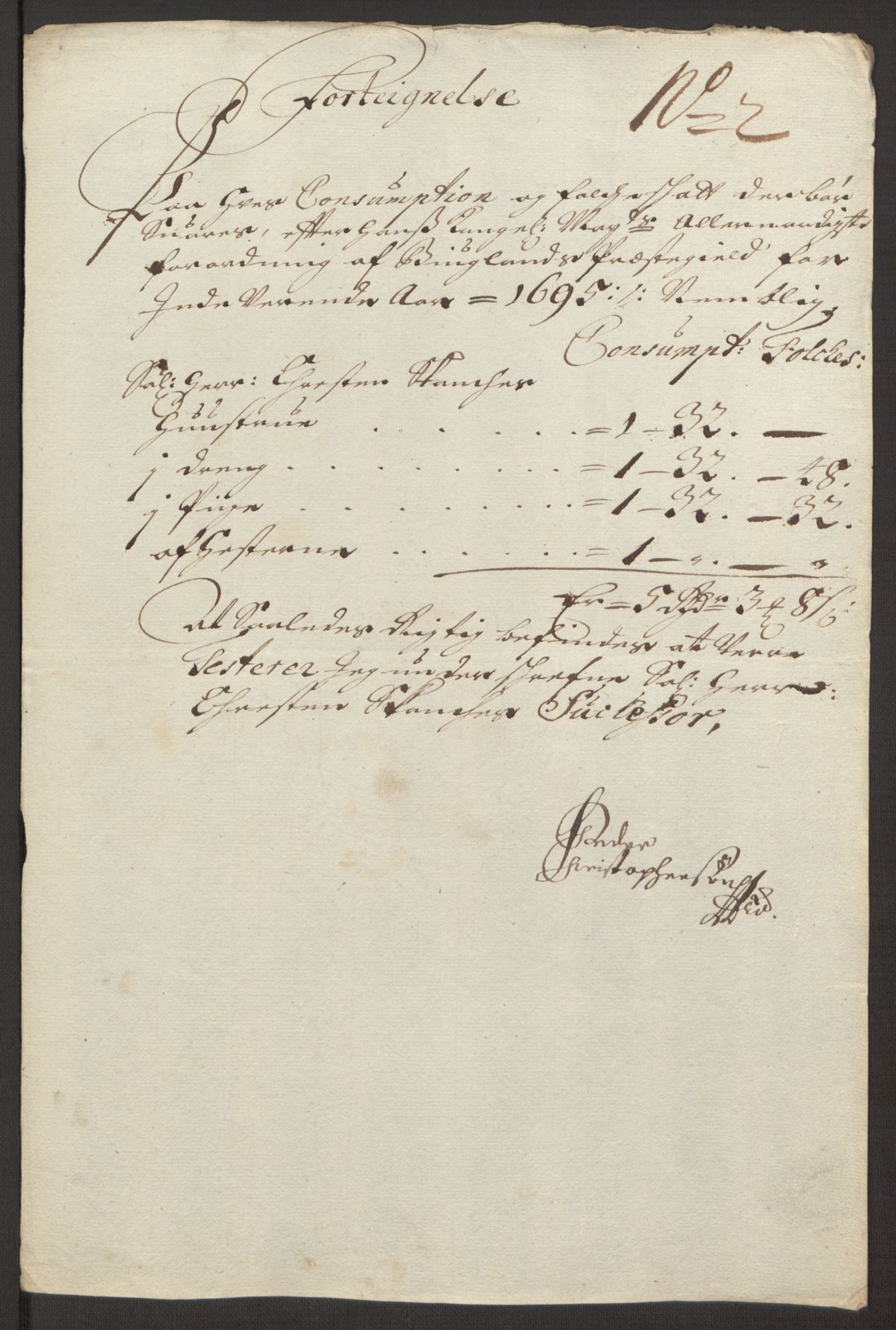 Rentekammeret inntil 1814, Reviderte regnskaper, Fogderegnskap, AV/RA-EA-4092/R40/L2444: Fogderegnskap Råbyggelag, 1693-1696, p. 238