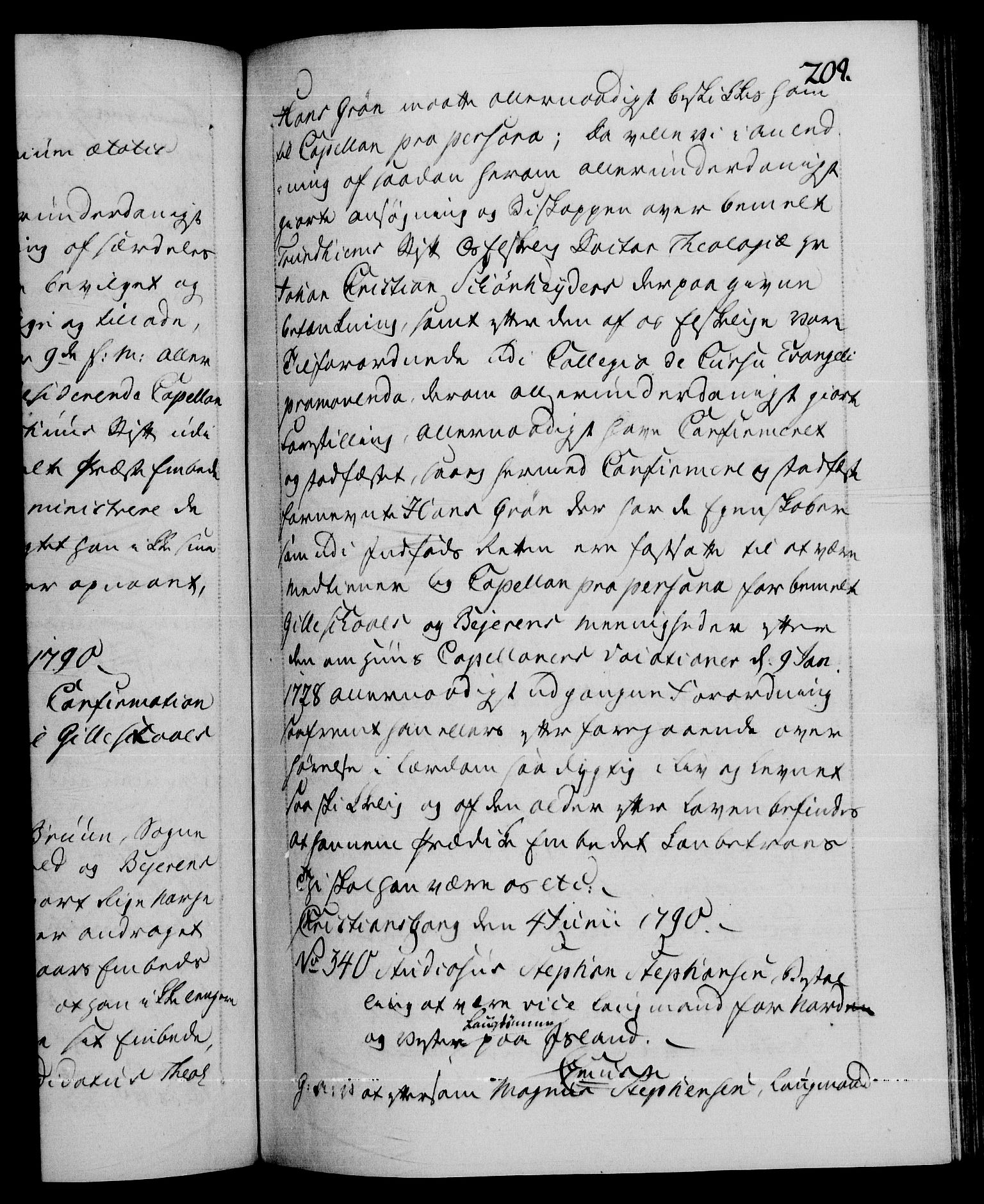 Danske Kanselli 1572-1799, RA/EA-3023/F/Fc/Fca/Fcaa/L0053: Norske registre, 1790-1791, p. 209a