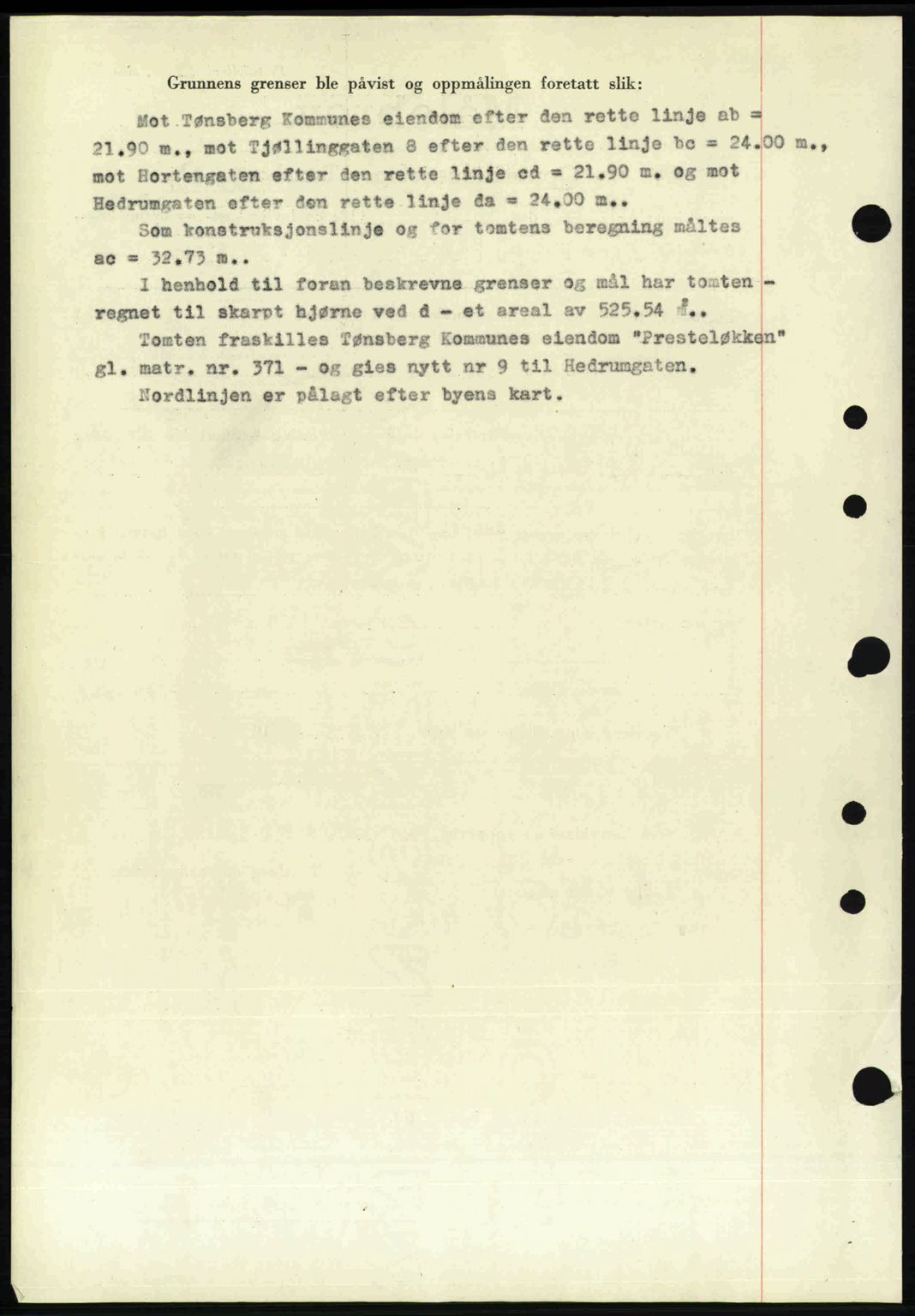 Tønsberg sorenskriveri, SAKO/A-130/G/Ga/Gaa/L0022: Mortgage book no. A22, 1947-1947, Diary no: : 1702/1947