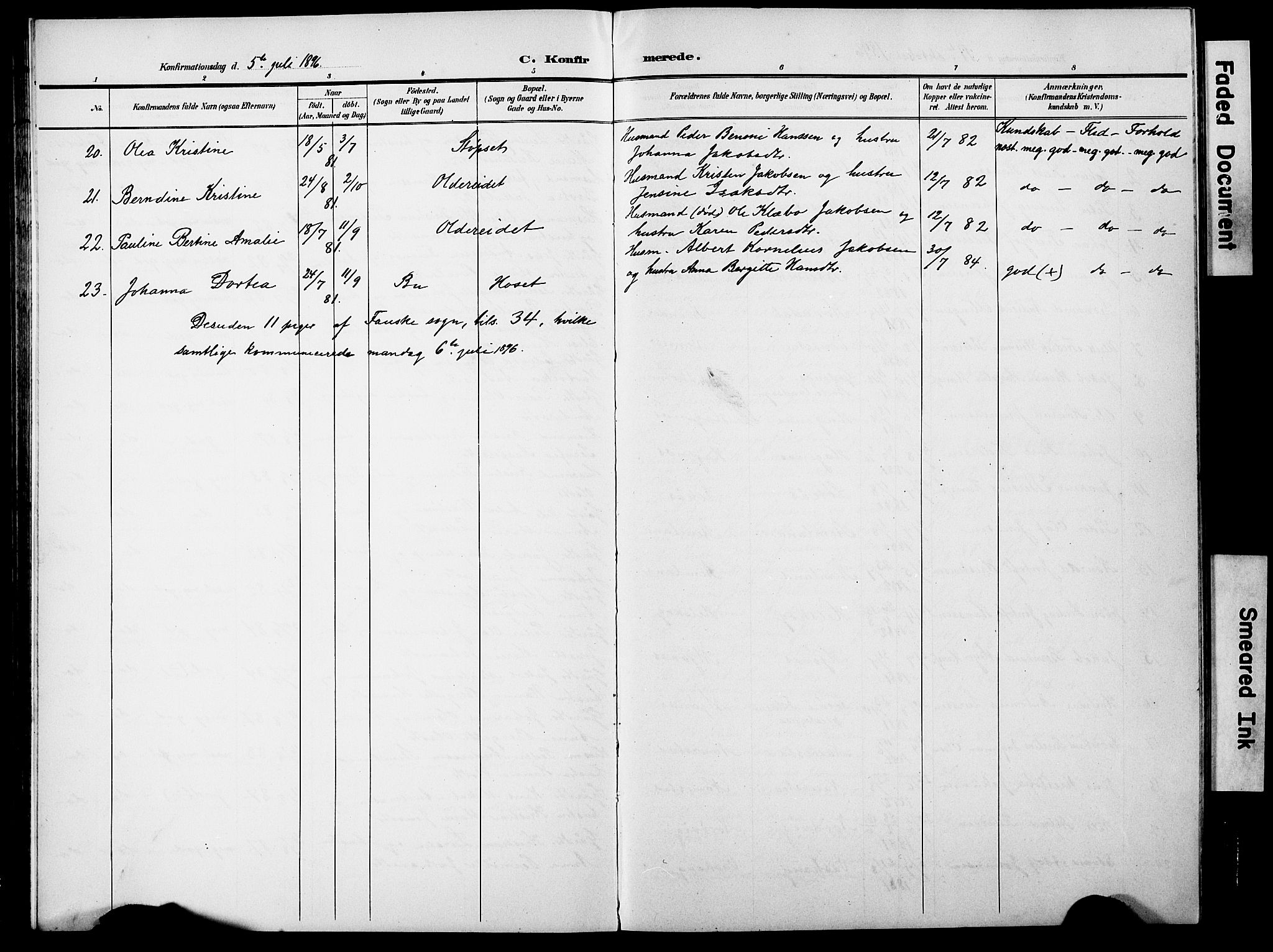 Ministerialprotokoller, klokkerbøker og fødselsregistre - Nordland, SAT/A-1459/852/L0755: Parish register (copy) no. 852C06, 1895-1902