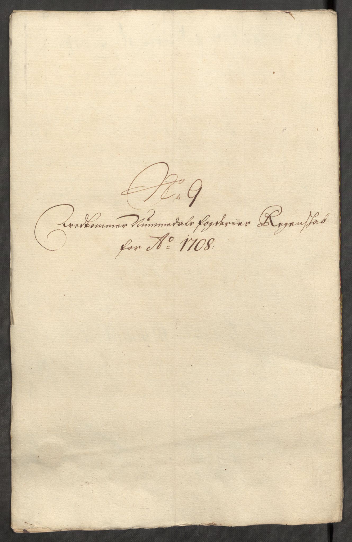 Rentekammeret inntil 1814, Reviderte regnskaper, Fogderegnskap, RA/EA-4092/R64/L4430: Fogderegnskap Namdal, 1707-1708, p. 353