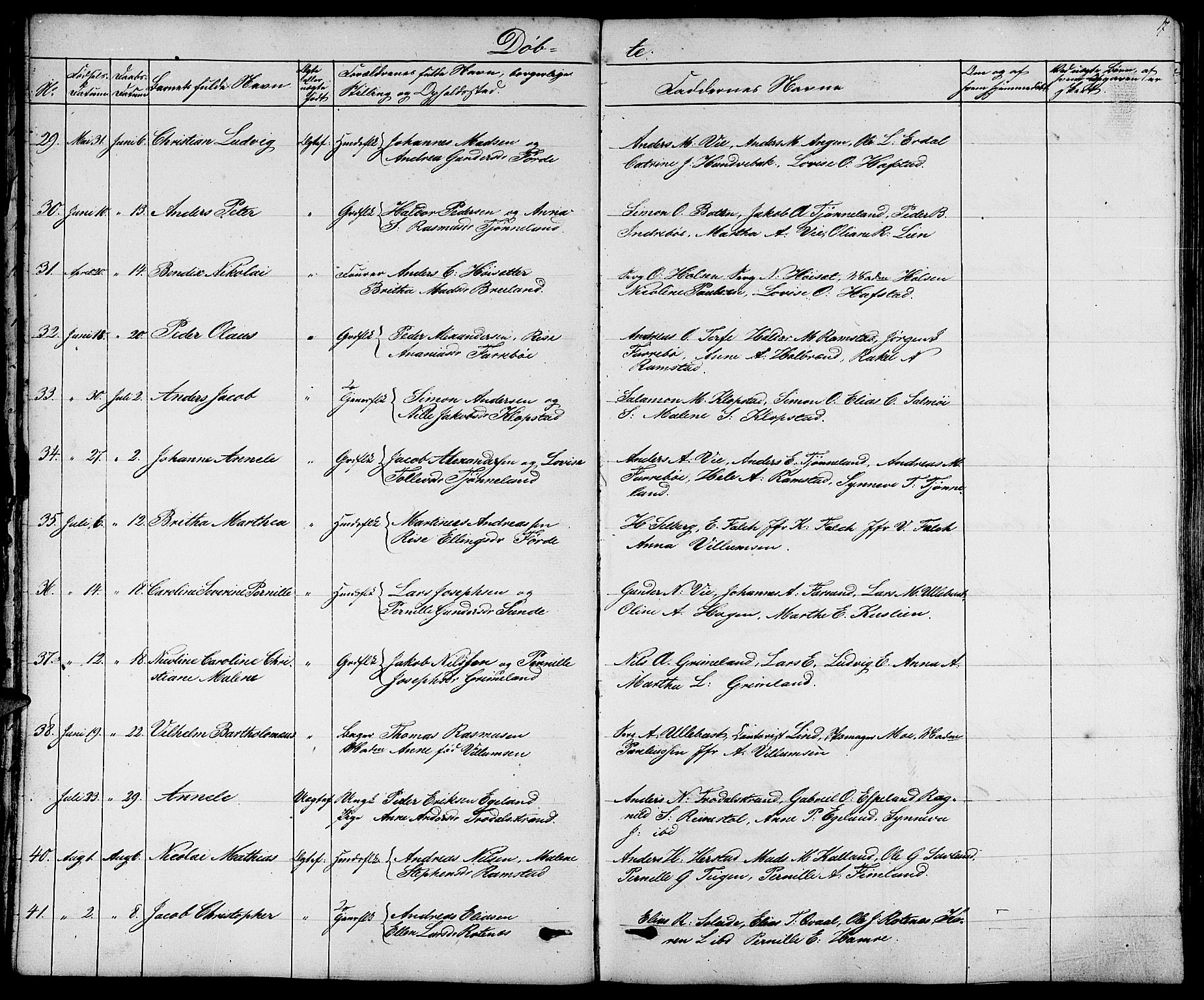 Førde sokneprestembete, AV/SAB-A-79901/H/Hab/Haba/L0001: Parish register (copy) no. A 1, 1853-1880, p. 17