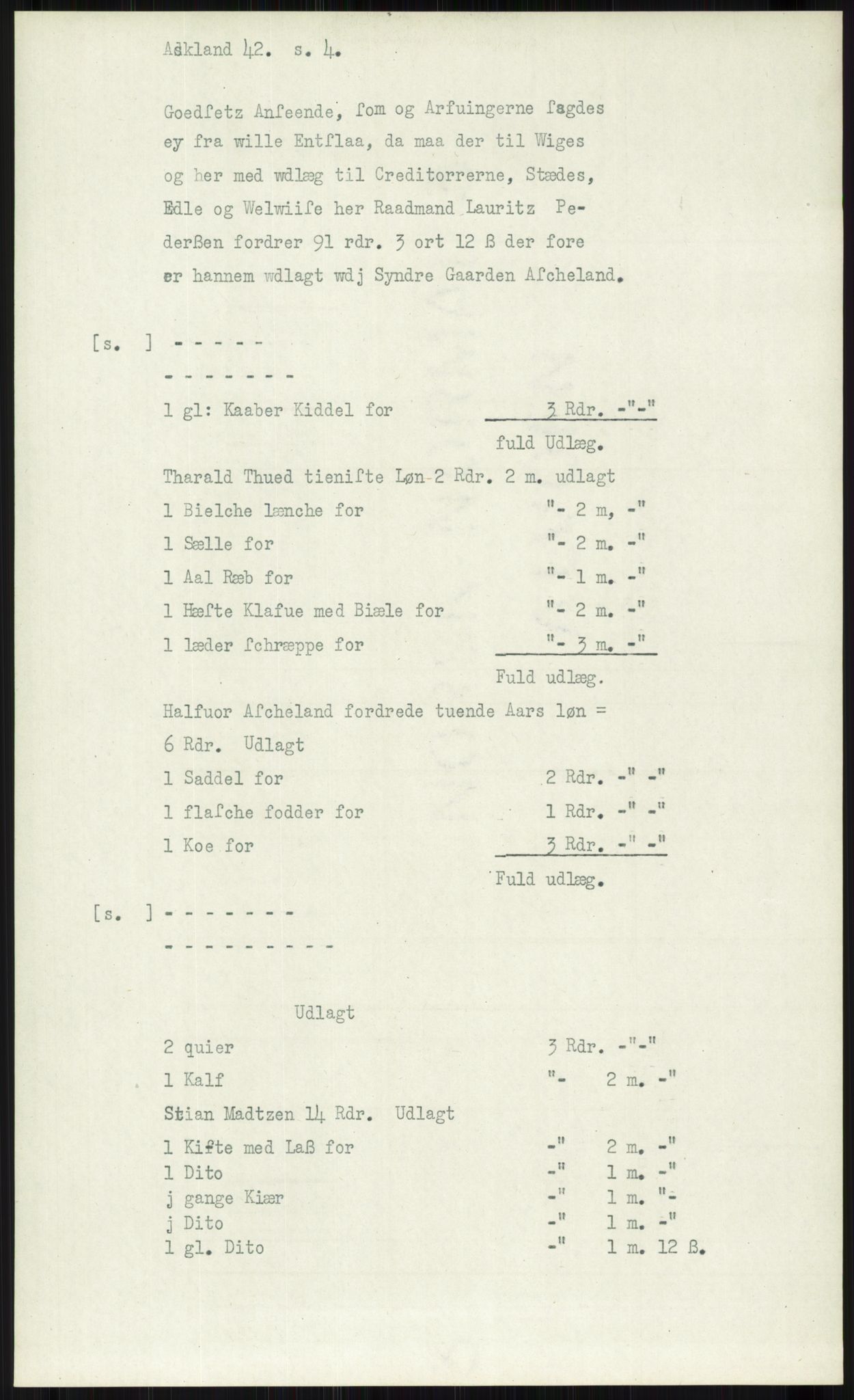 Samlinger til kildeutgivelse, Diplomavskriftsamlingen, AV/RA-EA-4053/H/Ha, p. 196