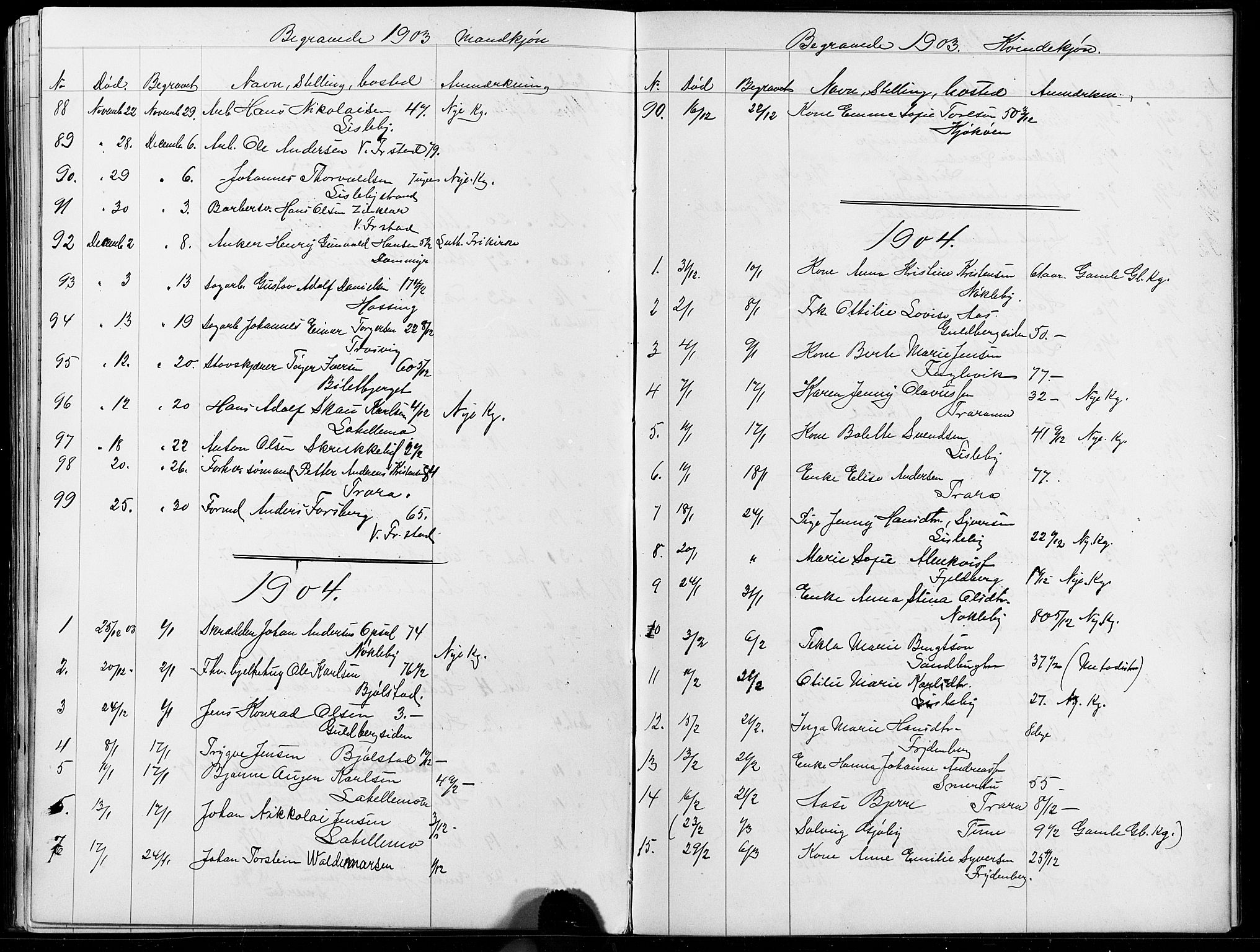 Glemmen prestekontor Kirkebøker, SAO/A-10908/G/Ga/L0006: Parish register (copy) no. 6, 1894-1908