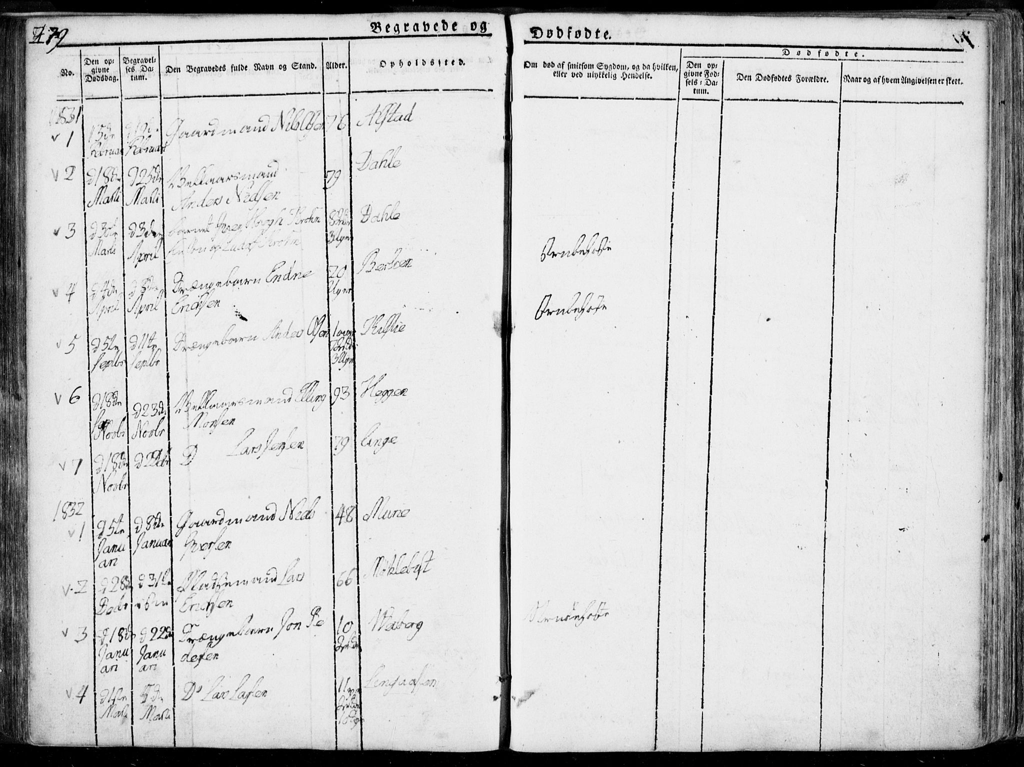 Ministerialprotokoller, klokkerbøker og fødselsregistre - Møre og Romsdal, AV/SAT-A-1454/519/L0248: Parish register (official) no. 519A07, 1829-1860, p. 279