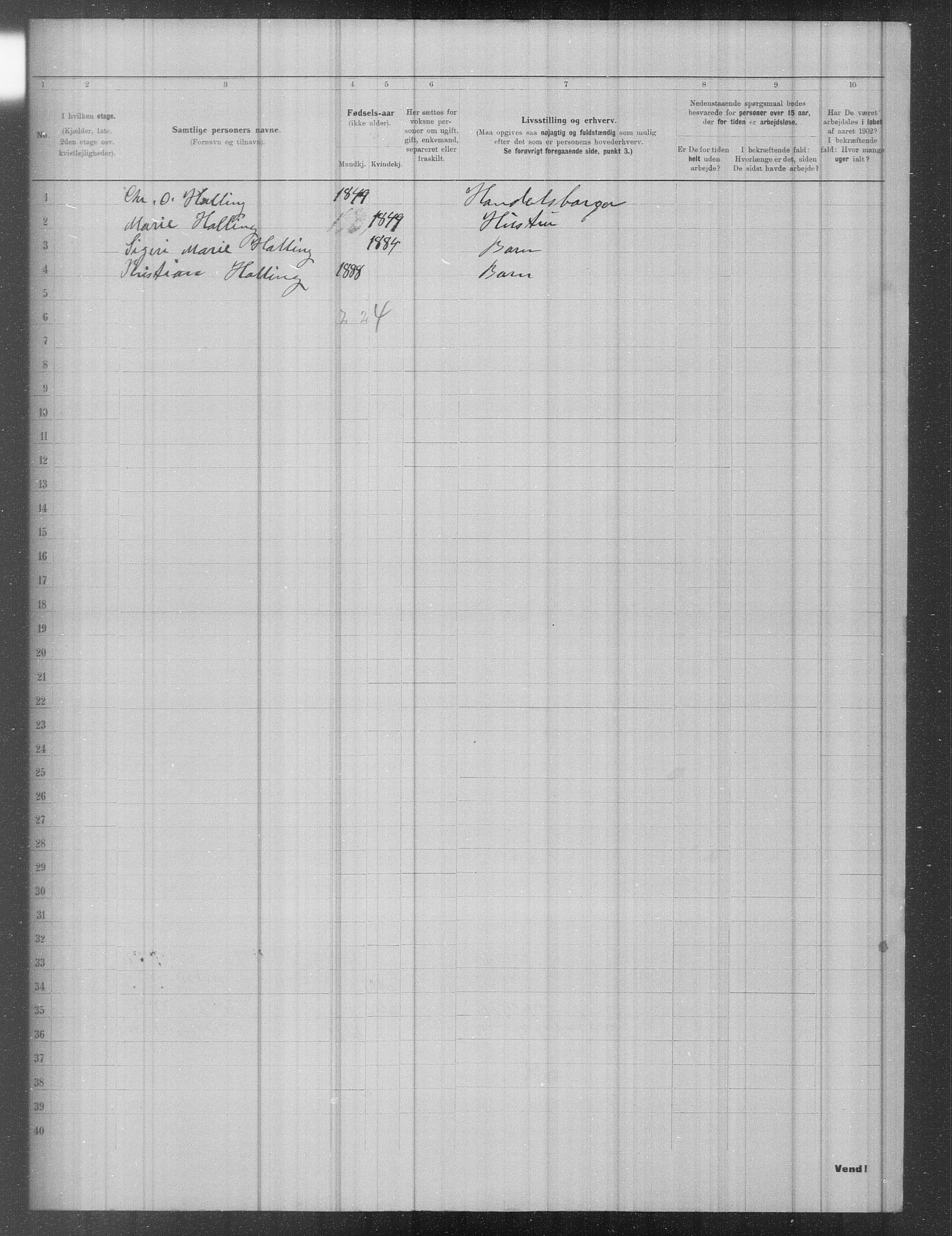 OBA, Municipal Census 1902 for Kristiania, 1902, p. 790