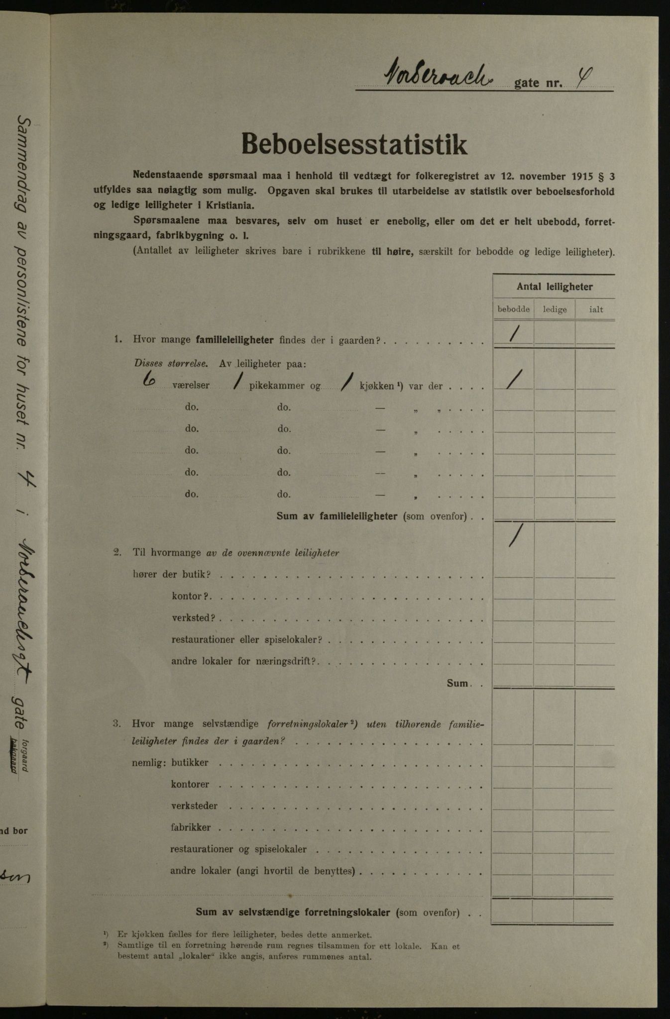 OBA, Municipal Census 1923 for Kristiania, 1923, p. 80597