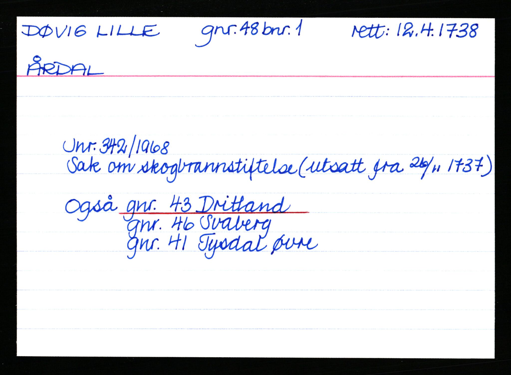 Statsarkivet i Stavanger, AV/SAST-A-101971/03/Y/Yk/L0007: Registerkort sortert etter gårdsnavn: Dritland - Eidland, 1750-1930, p. 173