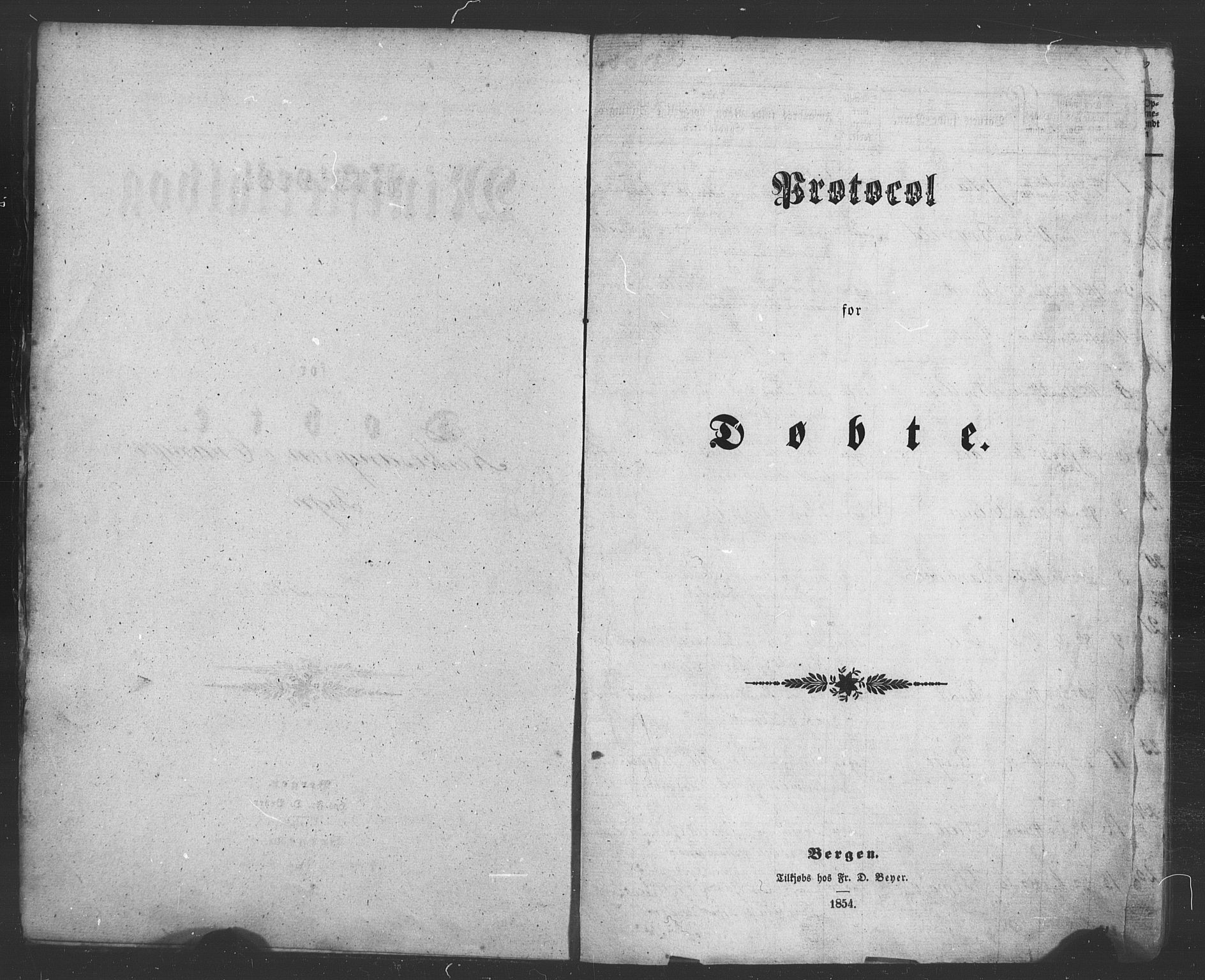 Evanger sokneprestembete, AV/SAB-A-99924: Parish register (copy) no. A 1, 1855-1864