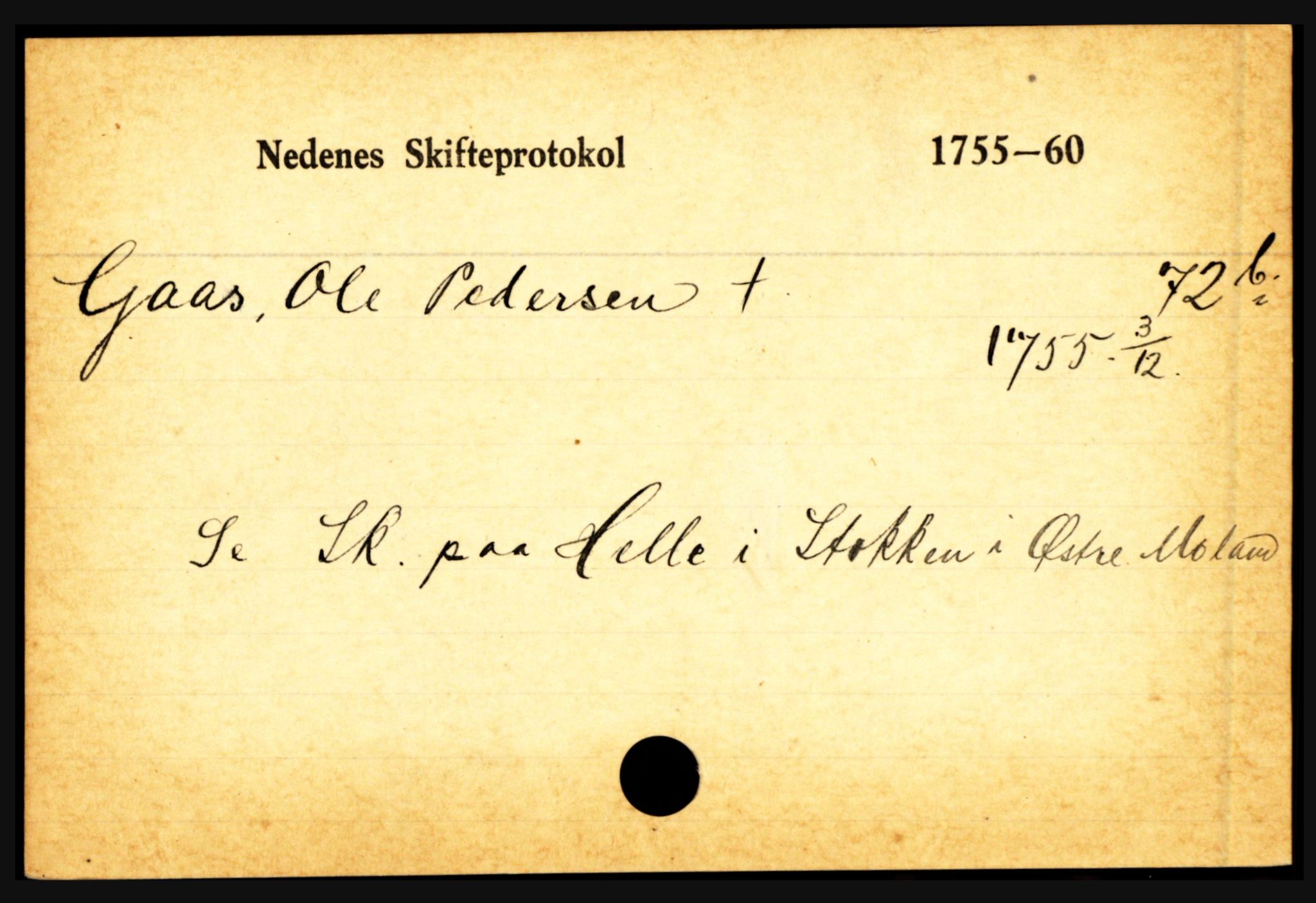 Nedenes sorenskriveri før 1824, AV/SAK-1221-0007/H, p. 8499