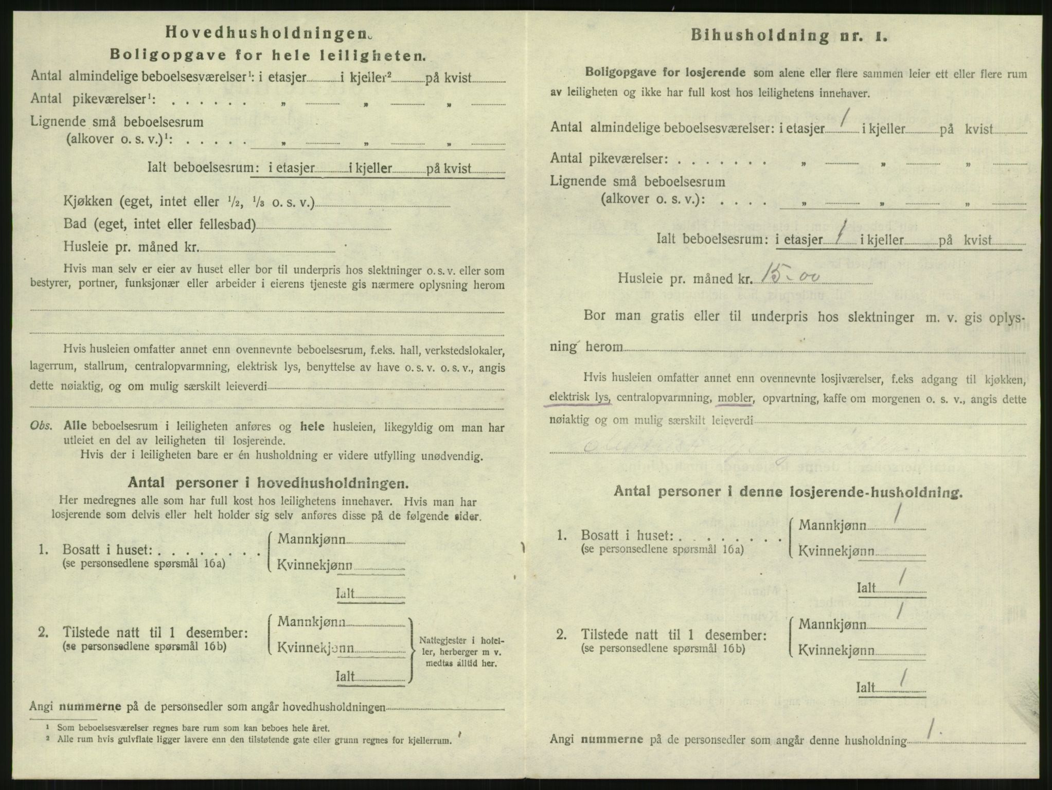 SAT, 1920 census for Steinkjer, 1920, p. 997