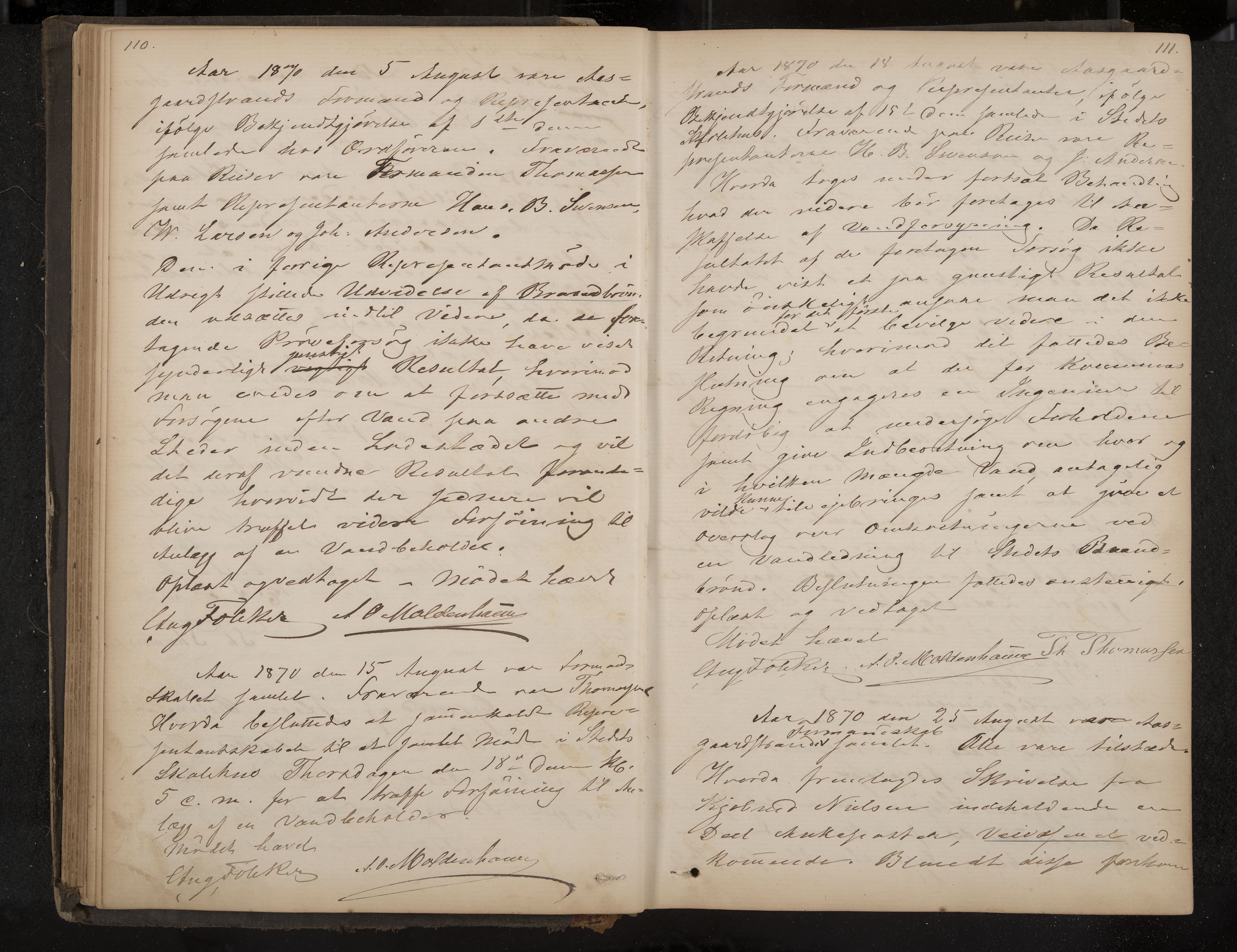 Åsgårdstrand formannskap og sentraladministrasjon, IKAK/0704021/A/L0002: Møtebok, 1865-1890, p. 110-111