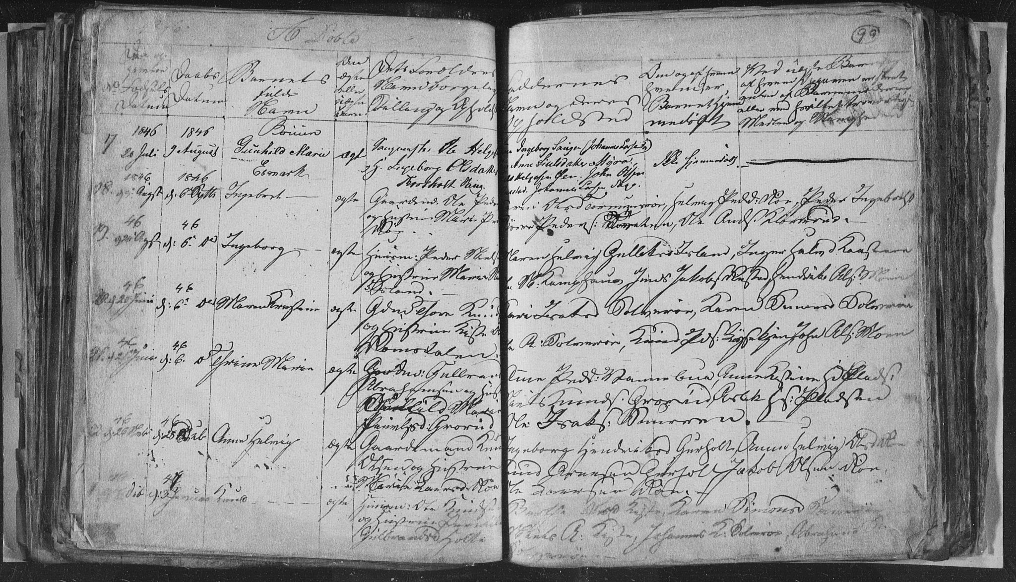 Siljan kirkebøker, AV/SAKO-A-300/G/Ga/L0001: Parish register (copy) no. 1, 1827-1847, p. 99