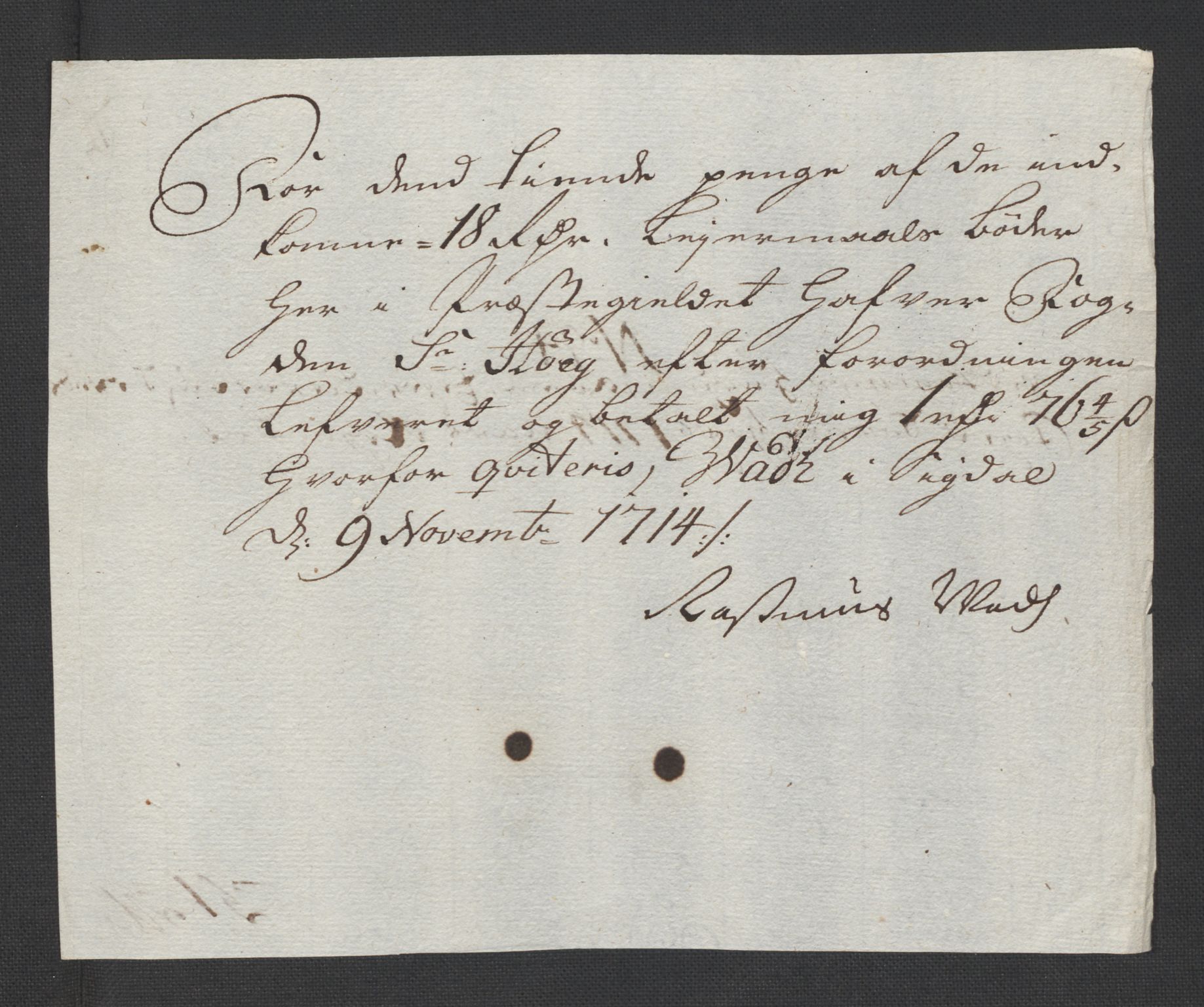 Rentekammeret inntil 1814, Reviderte regnskaper, Fogderegnskap, AV/RA-EA-4092/R31/L1709: Fogderegnskap Hurum, Røyken, Eiker, Lier og Buskerud, 1714, p. 102