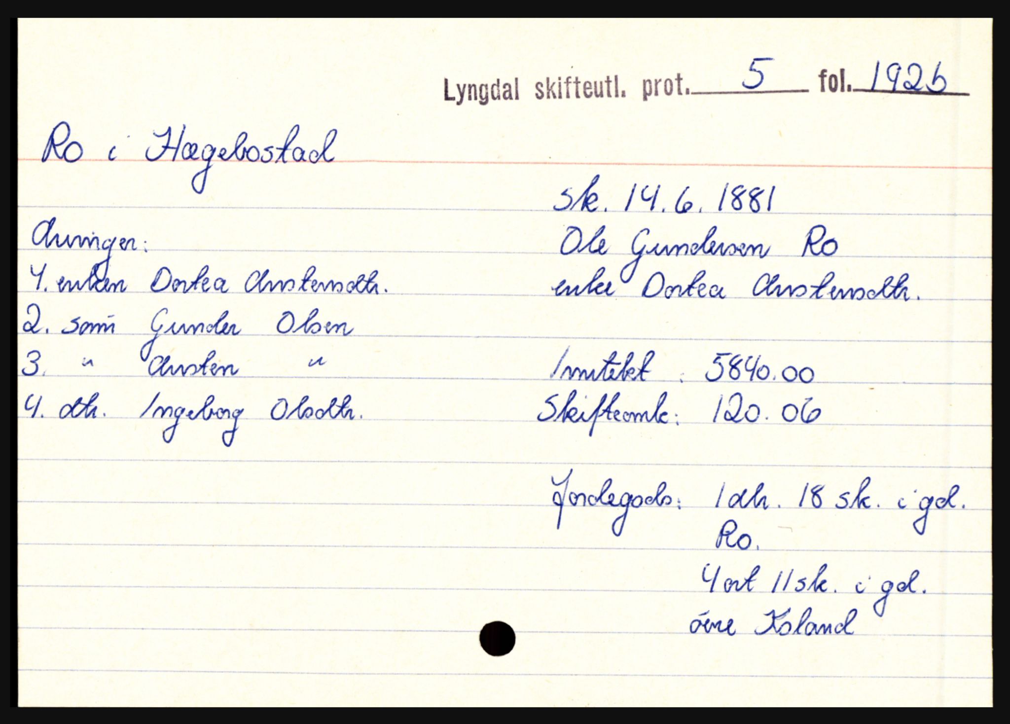 Lyngdal sorenskriveri, SAK/1221-0004/H, p. 8973