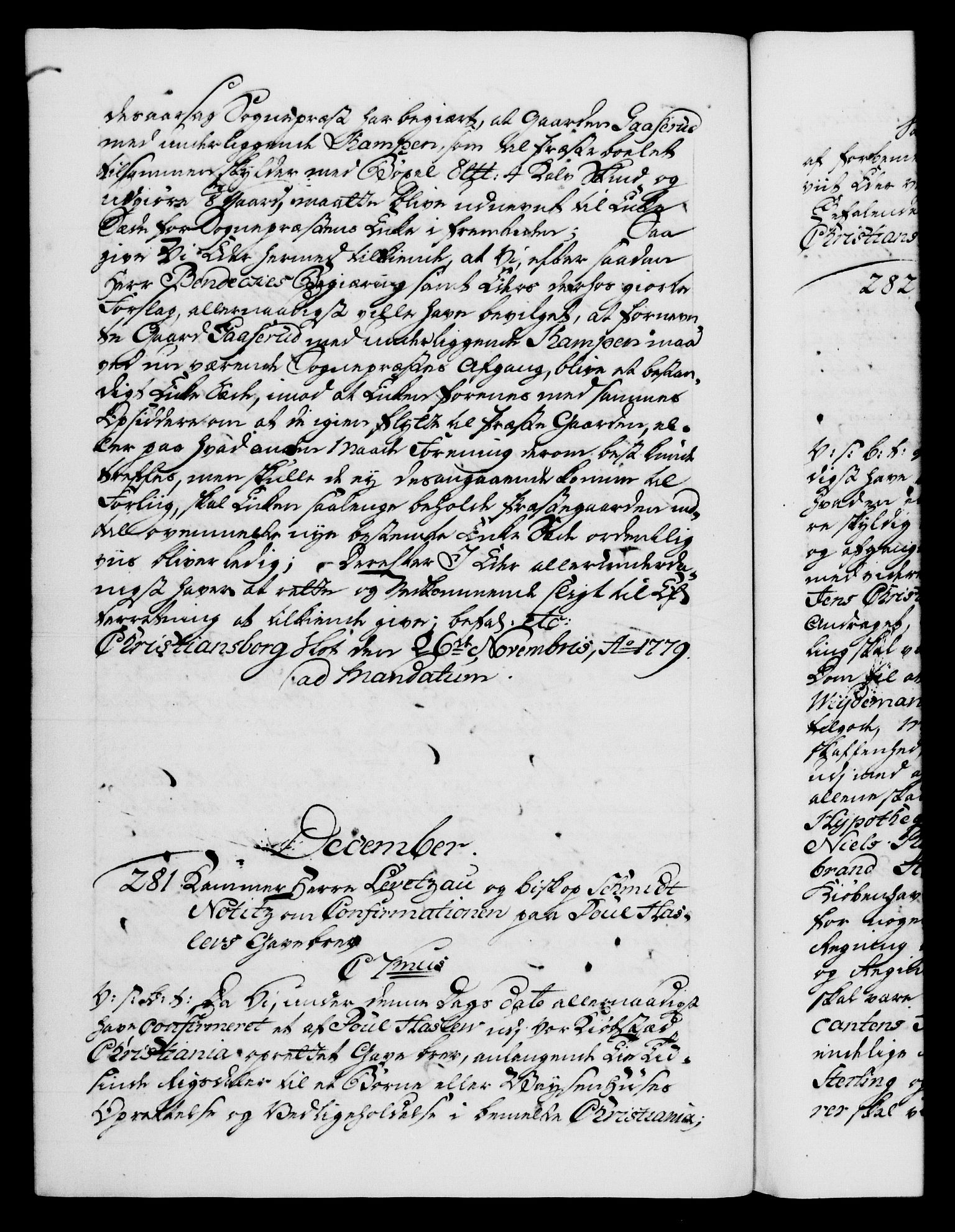 Danske Kanselli 1572-1799, AV/RA-EA-3023/F/Fc/Fca/Fcab/L0042: Norske tegnelser, 1777-1781, p. 466b