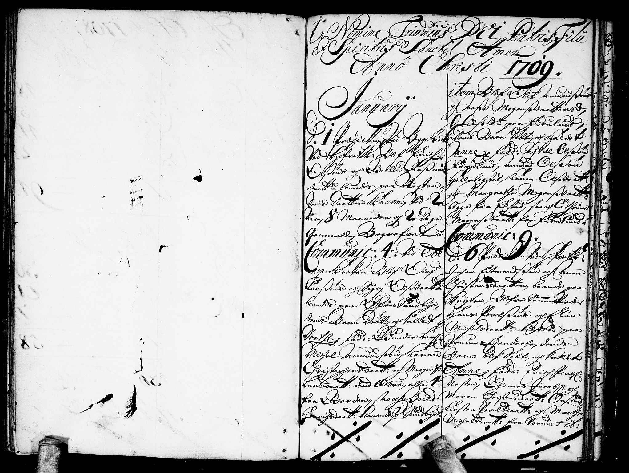 Ullensaker prestekontor Kirkebøker, AV/SAO-A-10236a/F/Fa/L0002: Parish register (official) no. I 2, 1702-1710