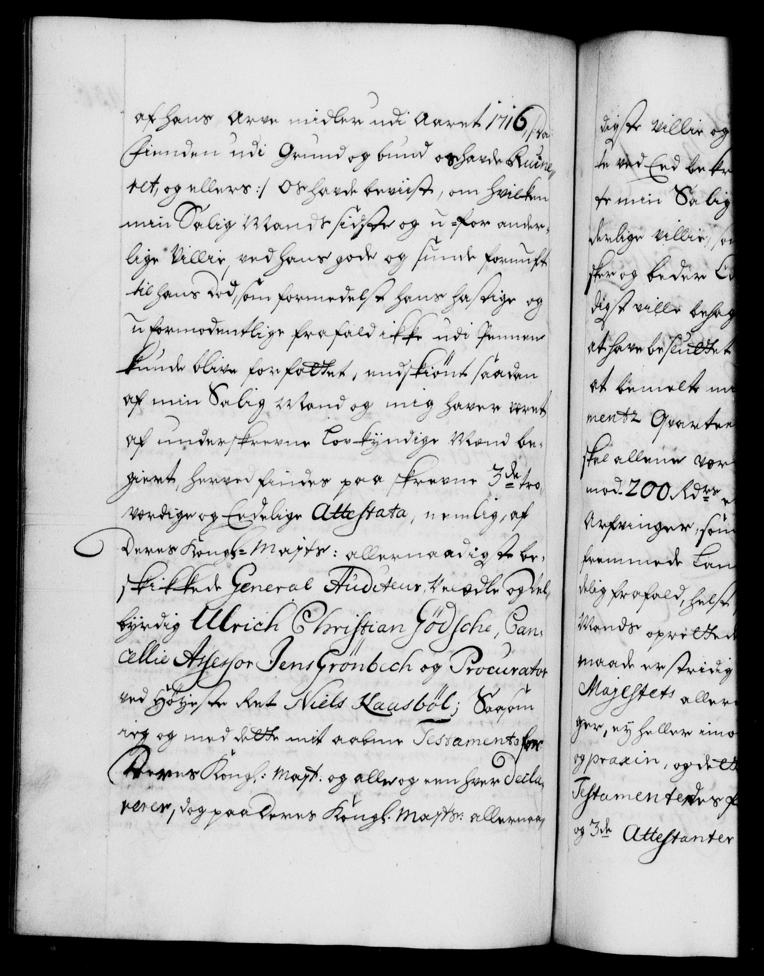 Danske Kanselli 1572-1799, AV/RA-EA-3023/F/Fc/Fca/Fcaa/L0023: Norske registre, 1720-1722, p. 456b