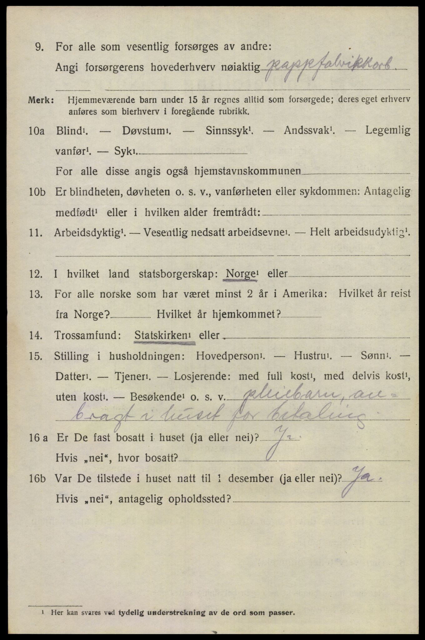 SAO, 1920 census for Lørenskog, 1920, p. 2770