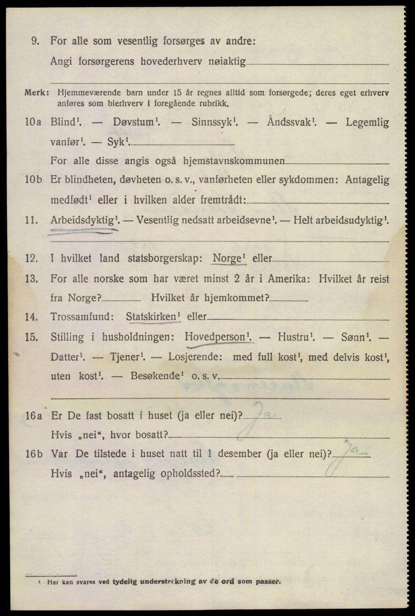 SAKO, 1920 census for Holla, 1920, p. 2132