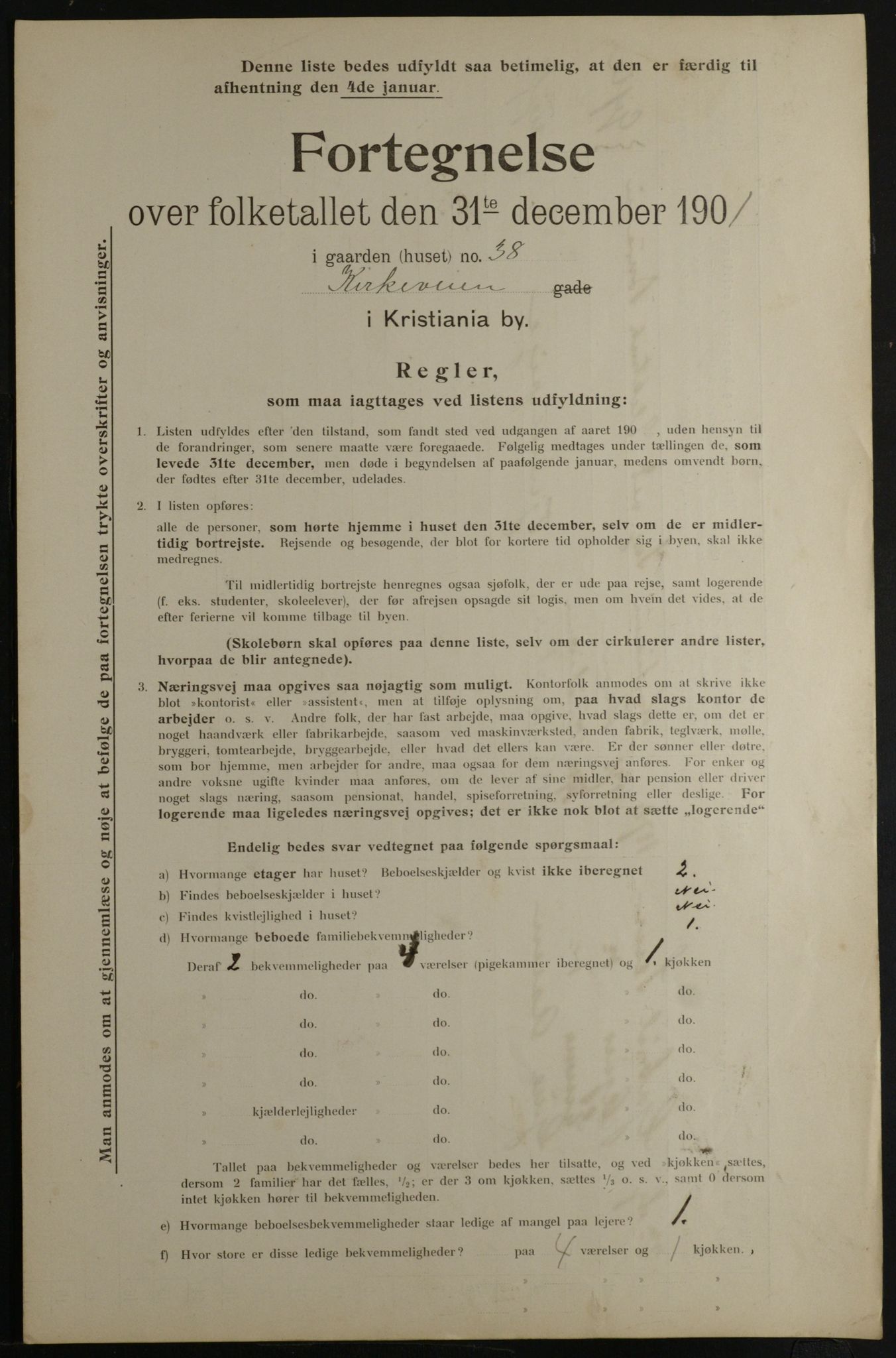 OBA, Municipal Census 1901 for Kristiania, 1901, p. 7969