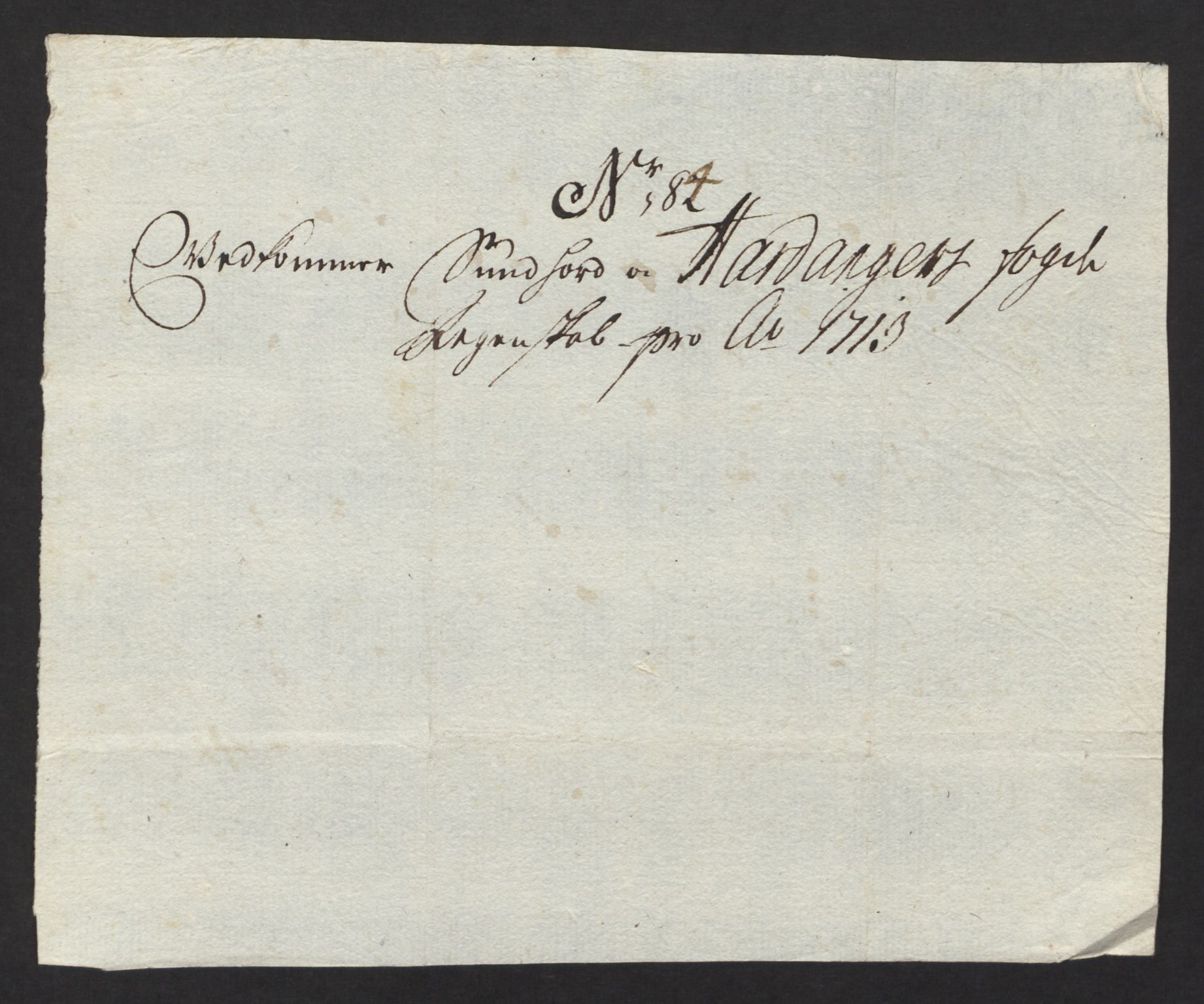 Rentekammeret inntil 1814, Reviderte regnskaper, Fogderegnskap, AV/RA-EA-4092/R48/L2989: Fogderegnskap Sunnhordland og Hardanger, 1713, p. 424