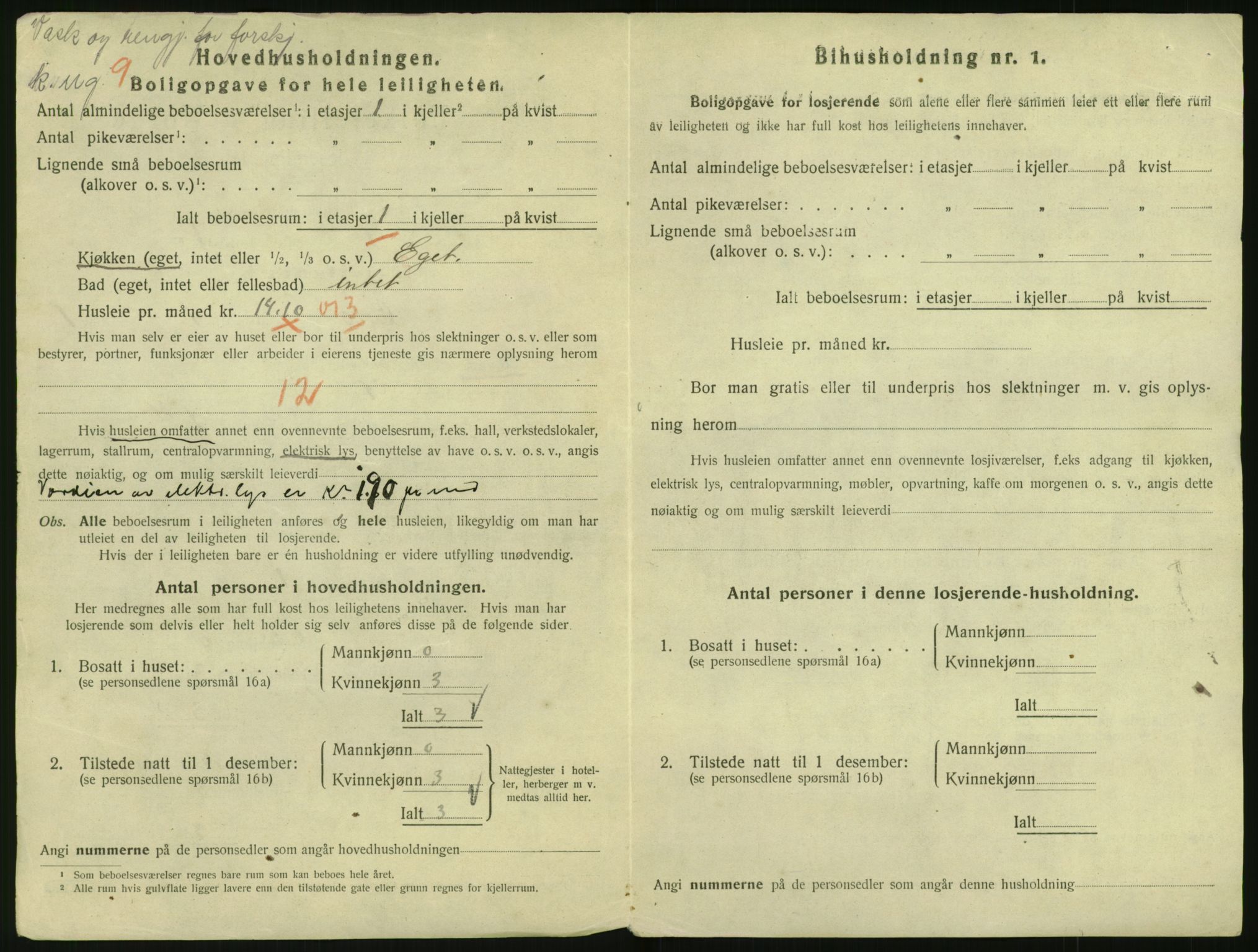 SAO, 1920 census for Kristiania, 1920, p. 78041