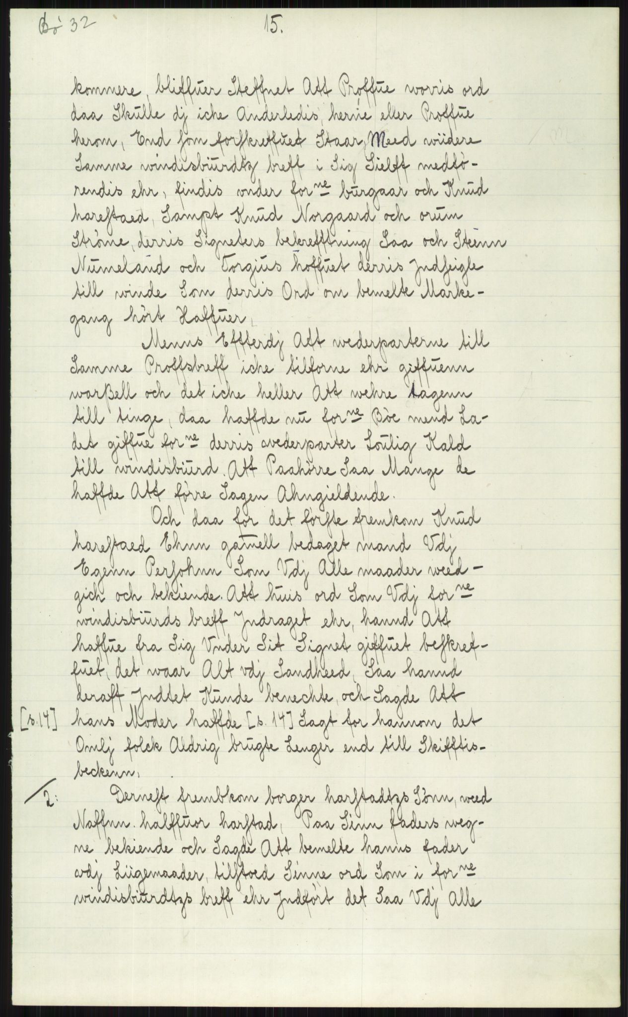 Samlinger til kildeutgivelse, Diplomavskriftsamlingen, AV/RA-EA-4053/H/Ha, p. 1417