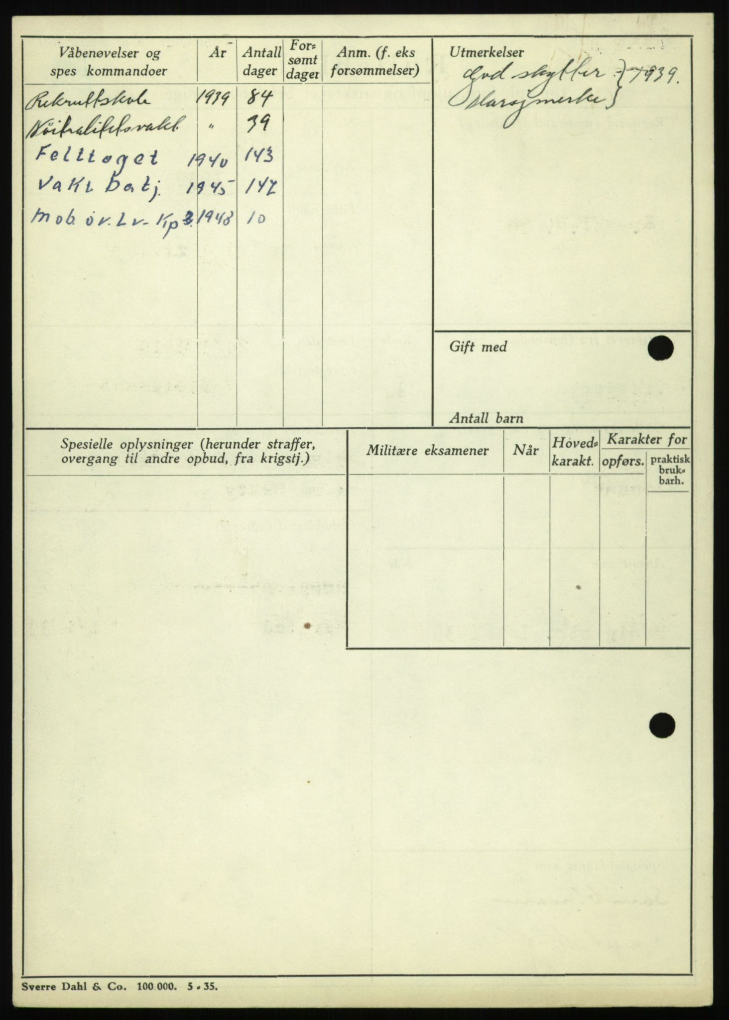 Forsvaret, Troms infanteriregiment nr. 16, AV/RA-RAFA-3146/P/Pa/L0023: Rulleblad for regimentets menige mannskaper, årsklasse 1939, 1939, p. 454