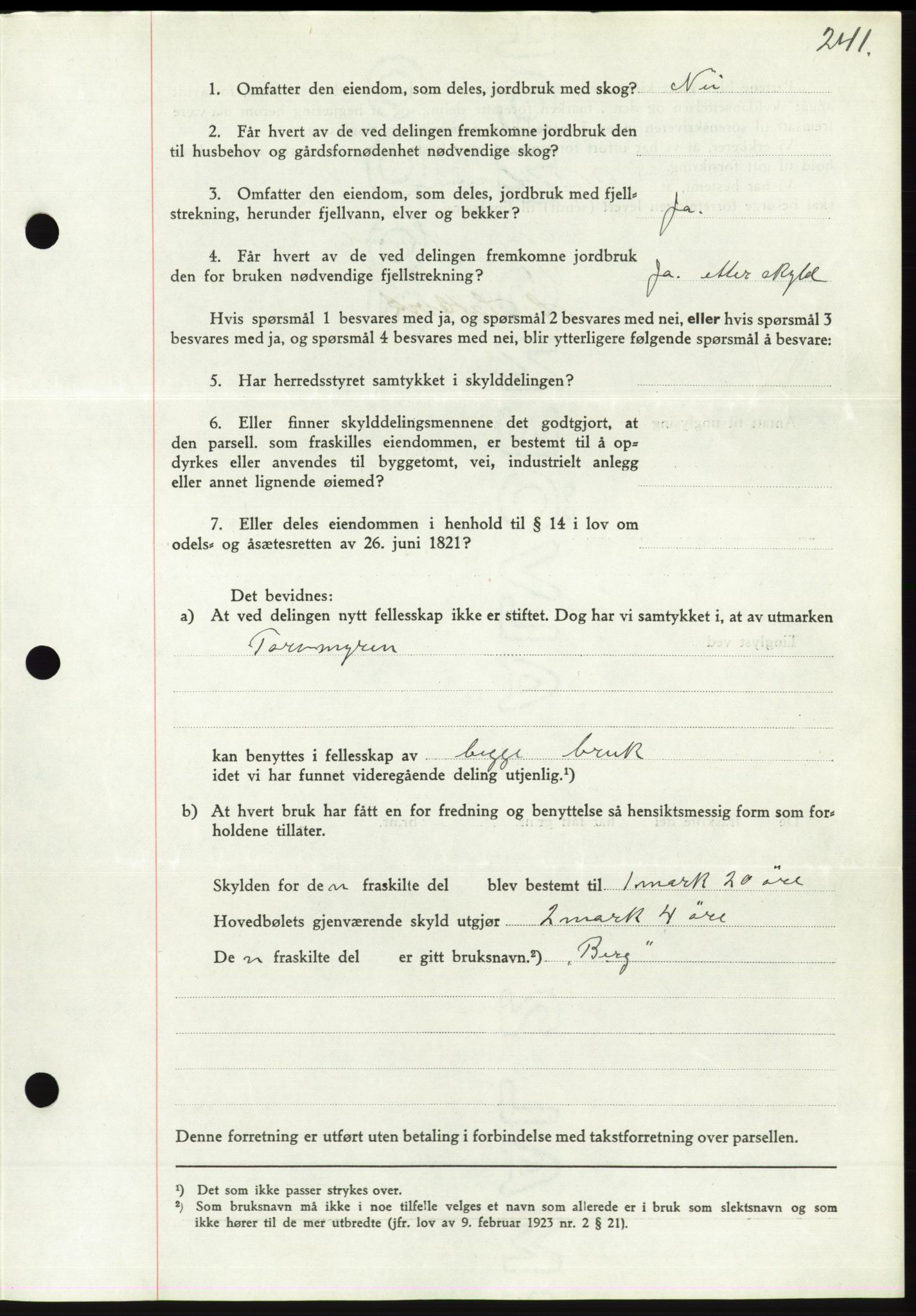 Søre Sunnmøre sorenskriveri, AV/SAT-A-4122/1/2/2C/L0065: Mortgage book no. 59, 1938-1938, Diary no: : 665/1938