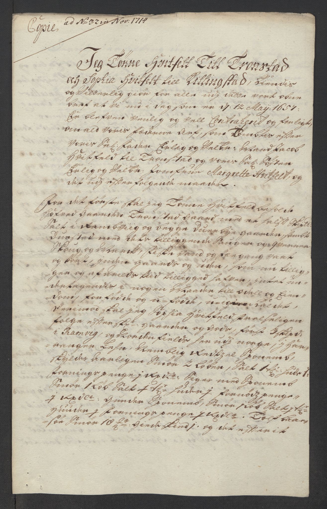 Rentekammeret inntil 1814, Reviderte regnskaper, Fogderegnskap, AV/RA-EA-4092/R31/L1709: Fogderegnskap Hurum, Røyken, Eiker, Lier og Buskerud, 1714, p. 384